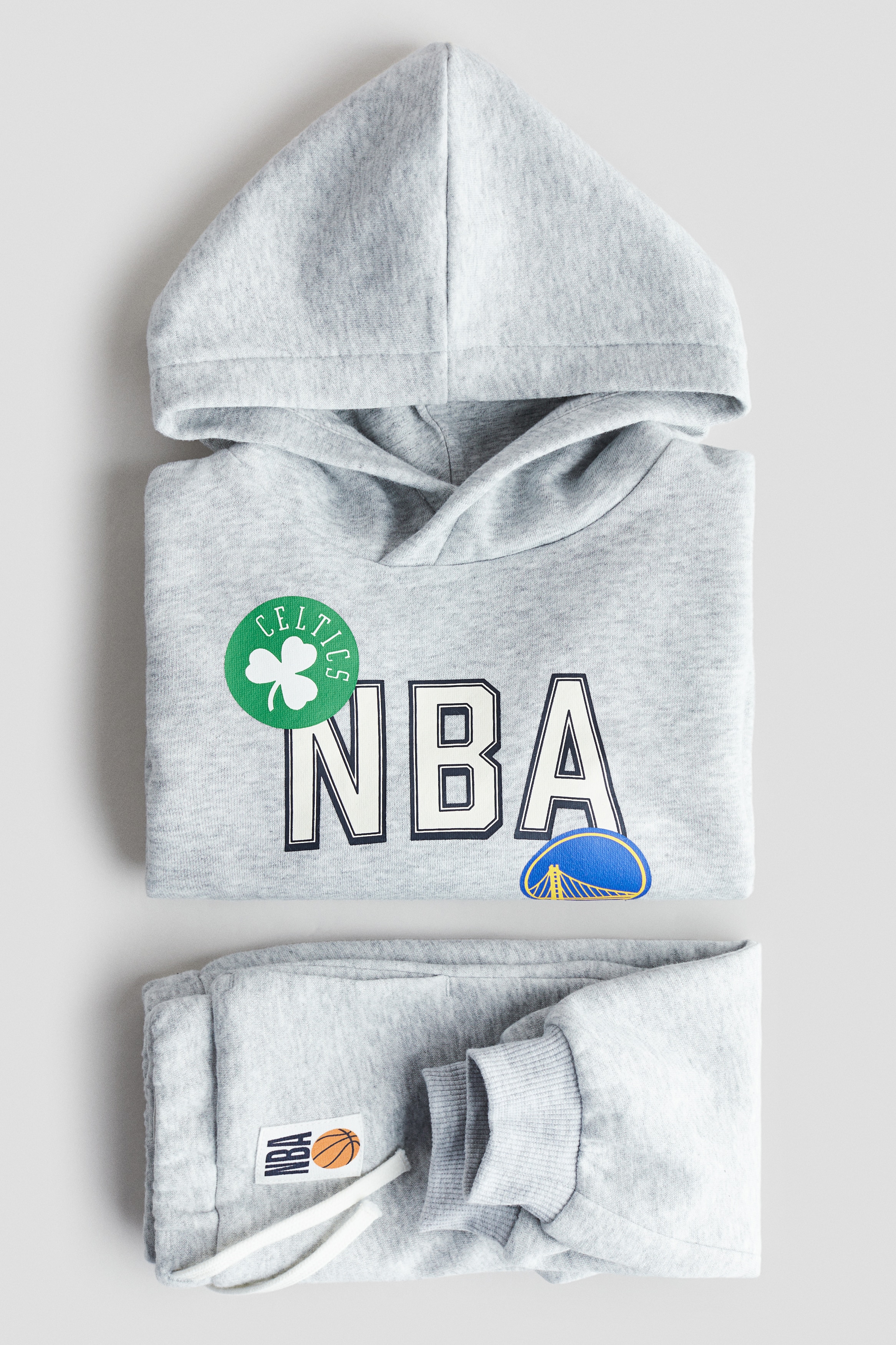 NBA フードパーカー グレー 楽天市場】NBA Style ステッチ オーバーフィット フーディ