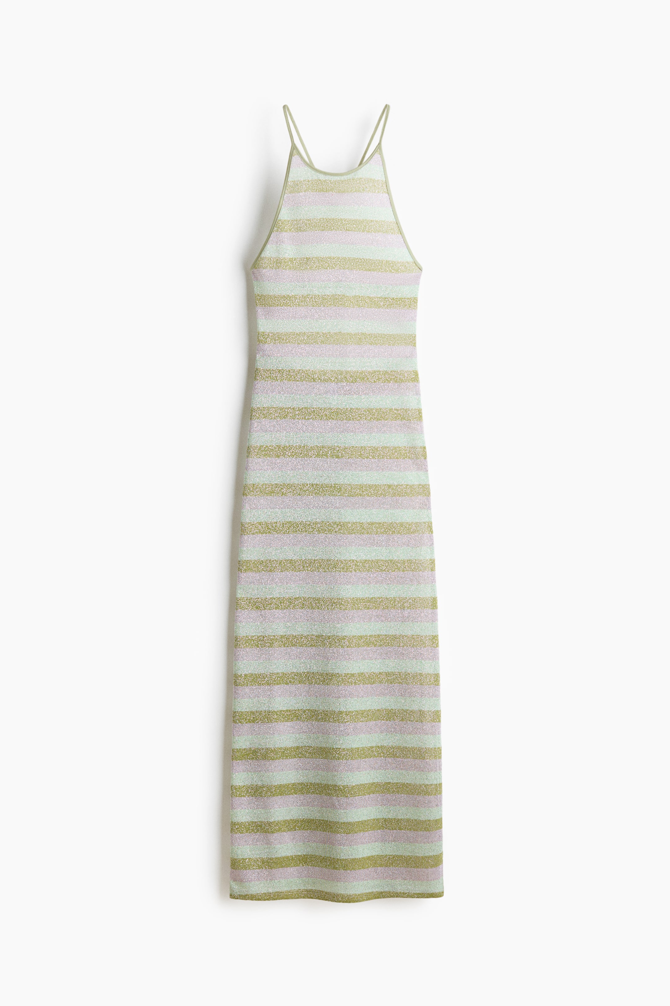 Shimmery Tie-Back Dress