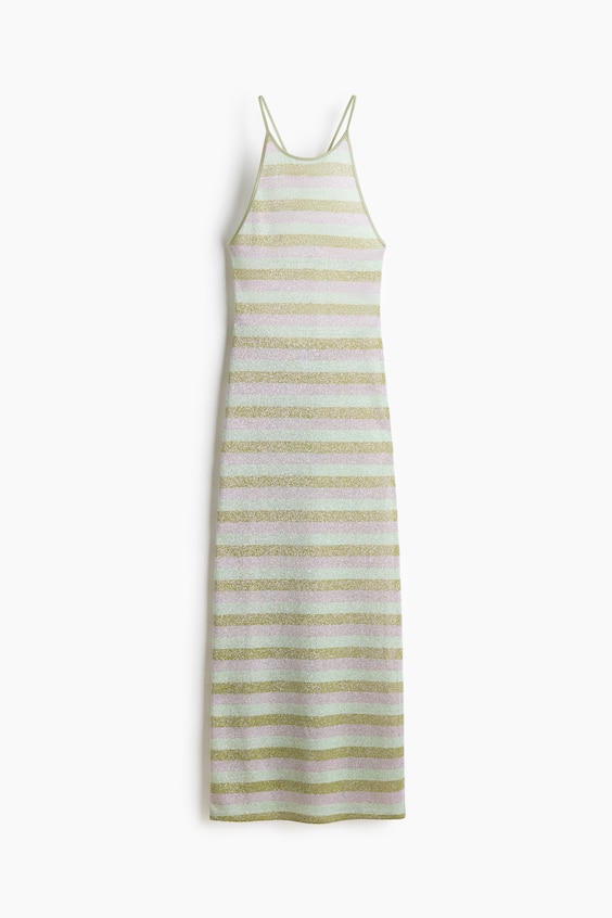 Женские платья H&M Shimmery Tie-Back Dress