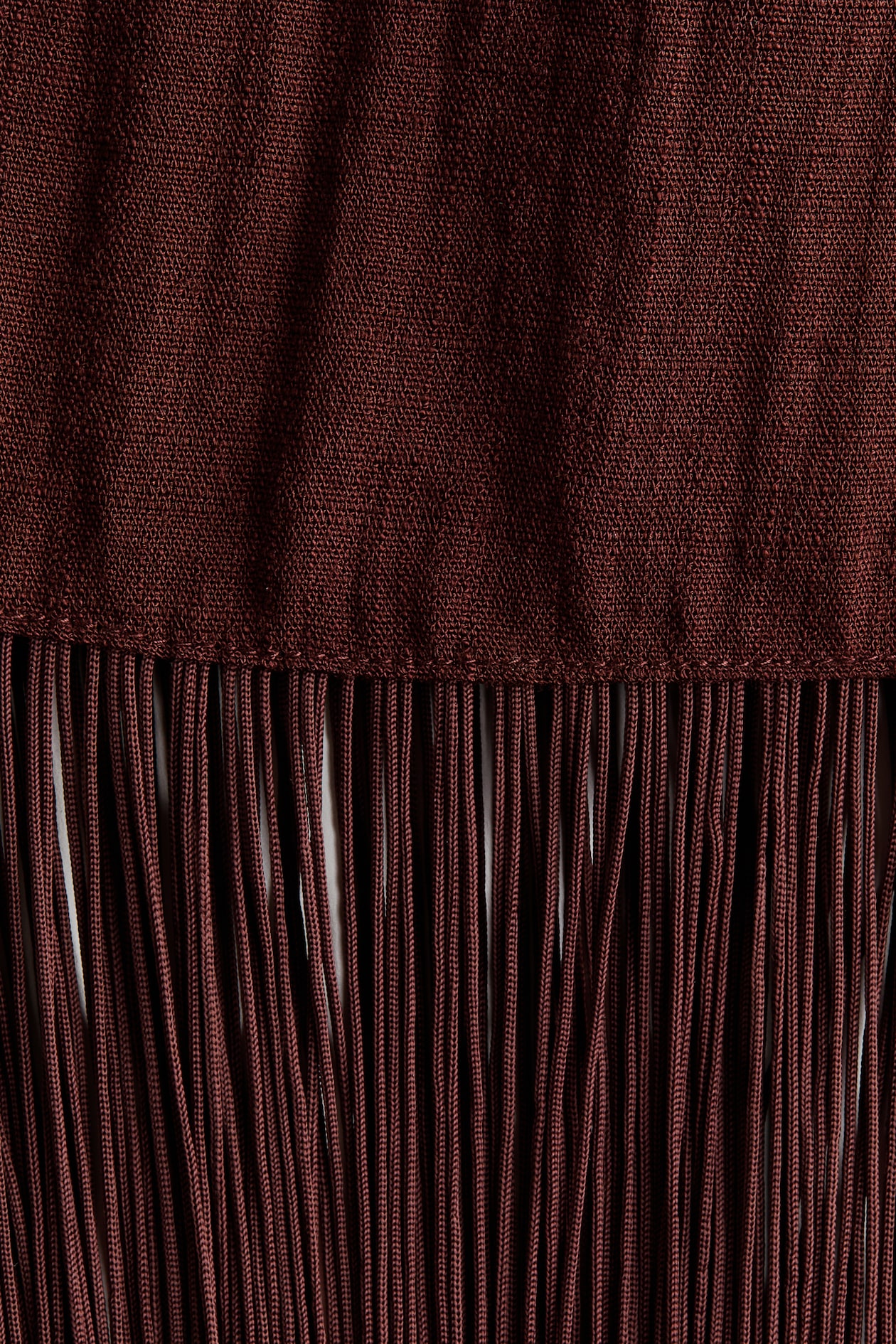 Fringed bandeau dress - image 2