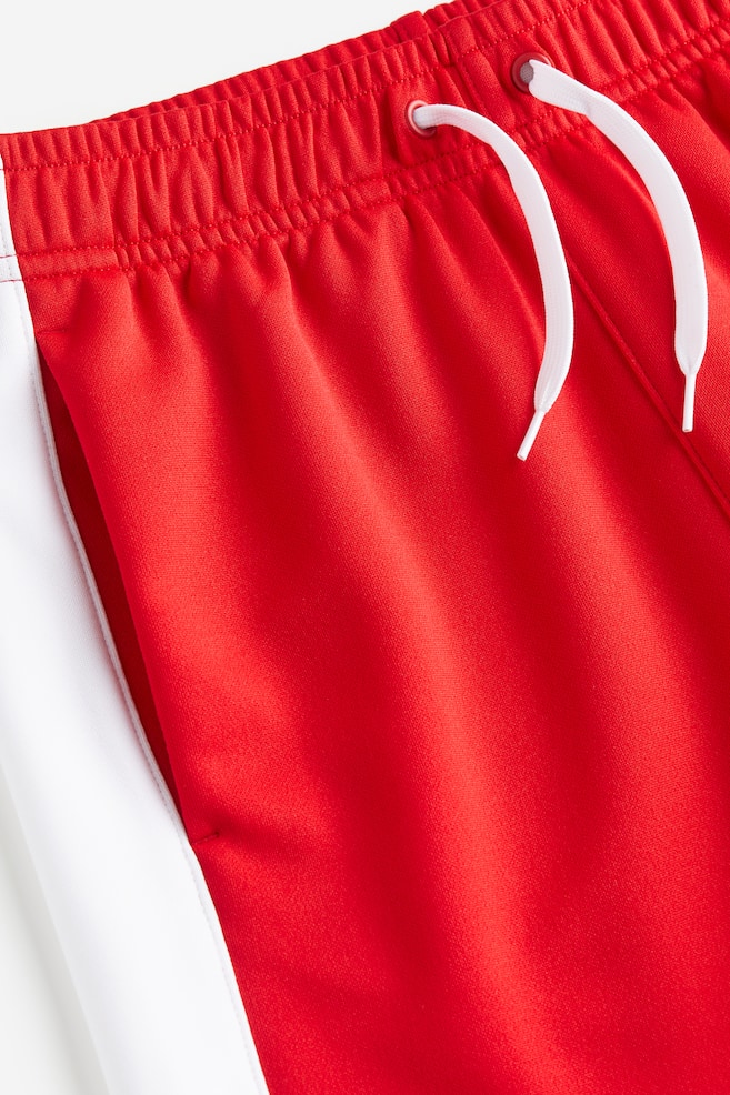 DryMove™ Sports shorts - Red/White - 3