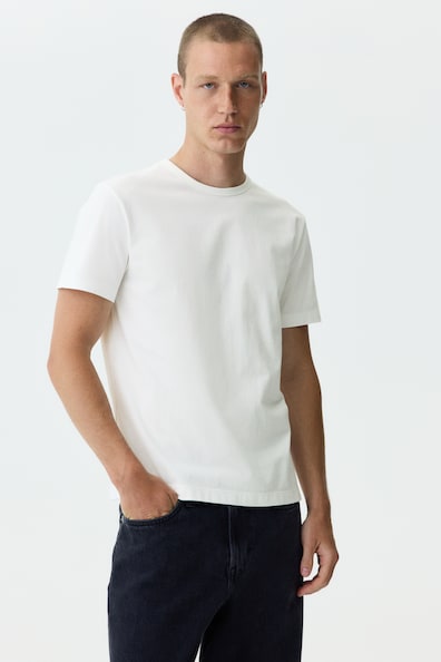 レギュラーフィット コットンTシャツ