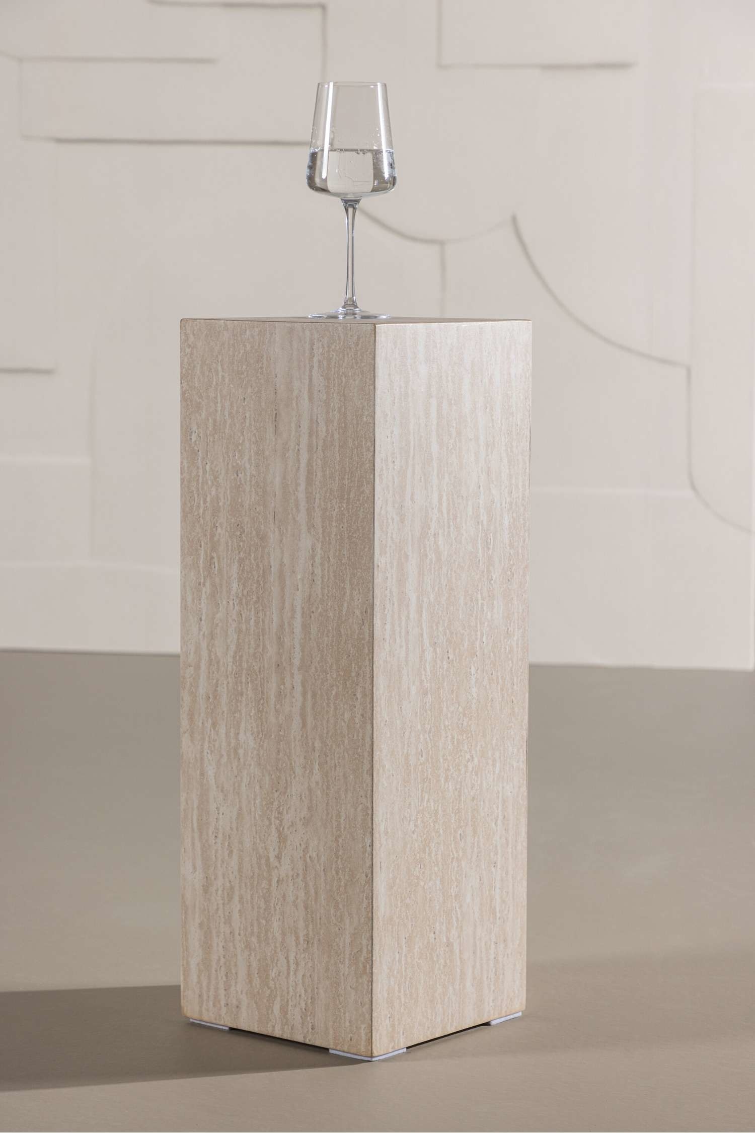 Ramsvik Side Table - Mdf, Beige