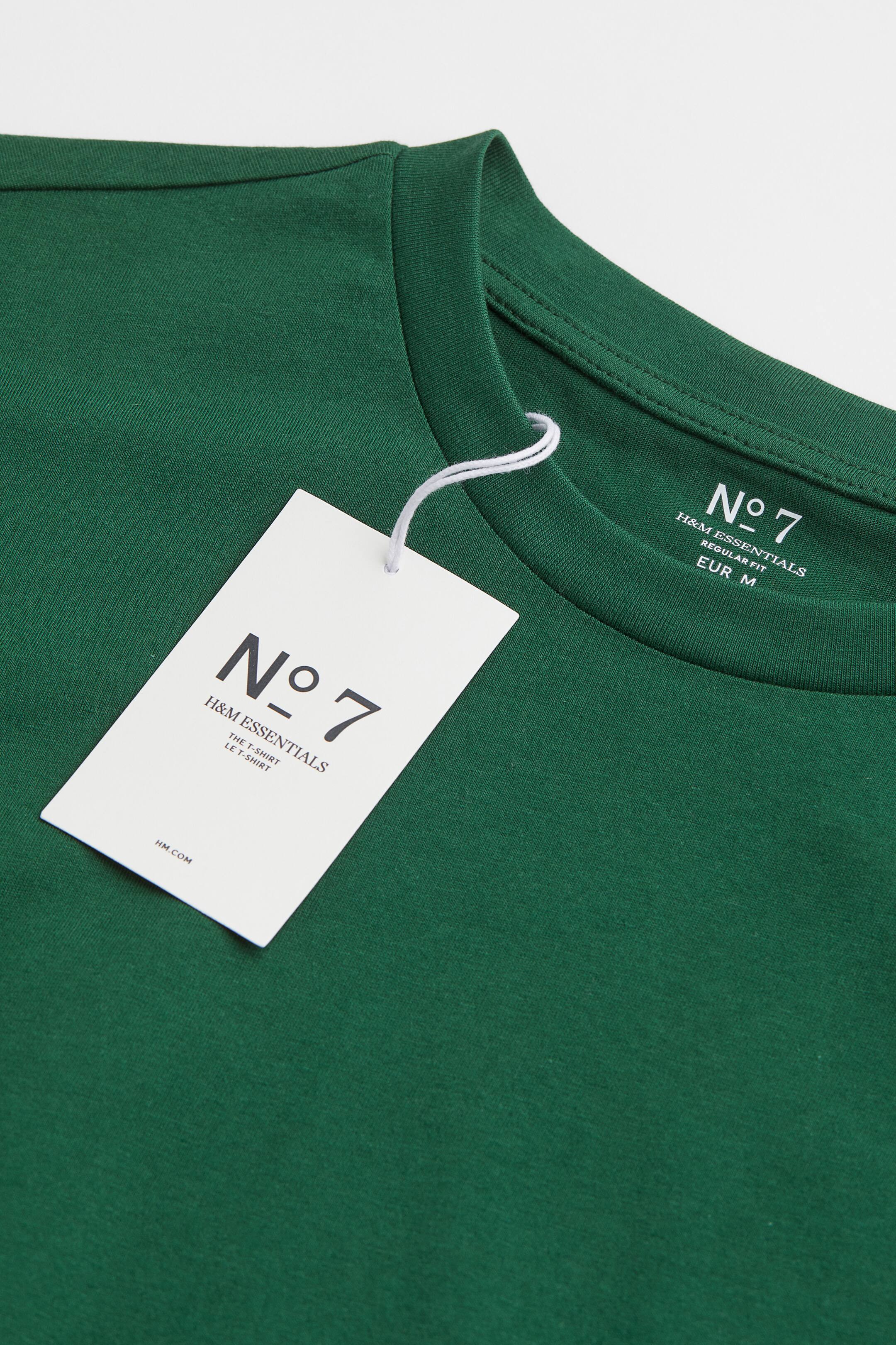 View larger image: Regular Fit T-shirt - Green - Men | H&M IN 2