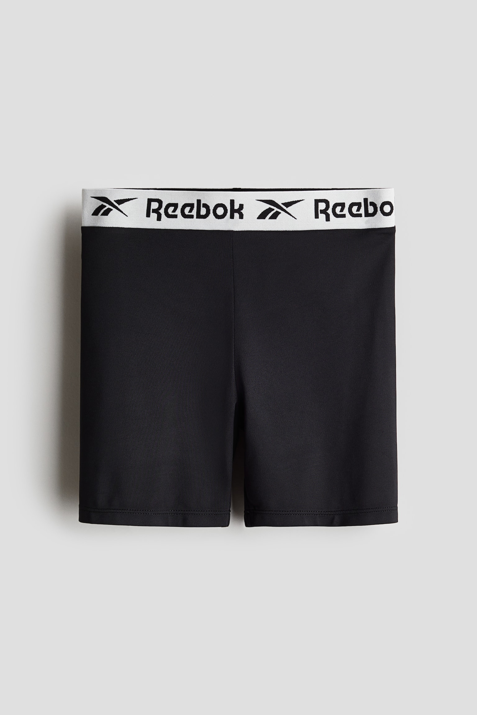 Print-motif cycling shorts - Black/Reebok - 1