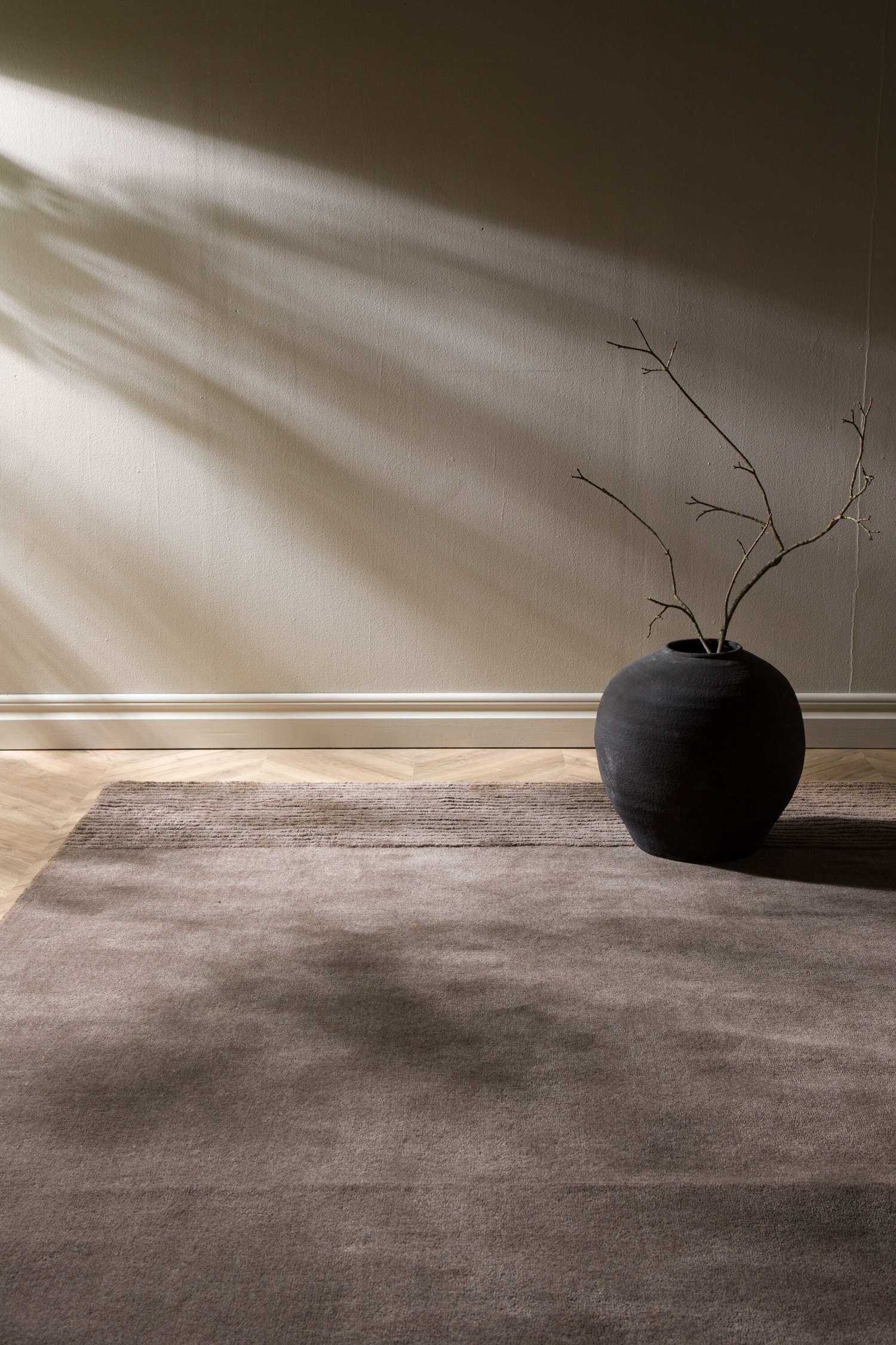 Matteo Carpet - Wool, Brown