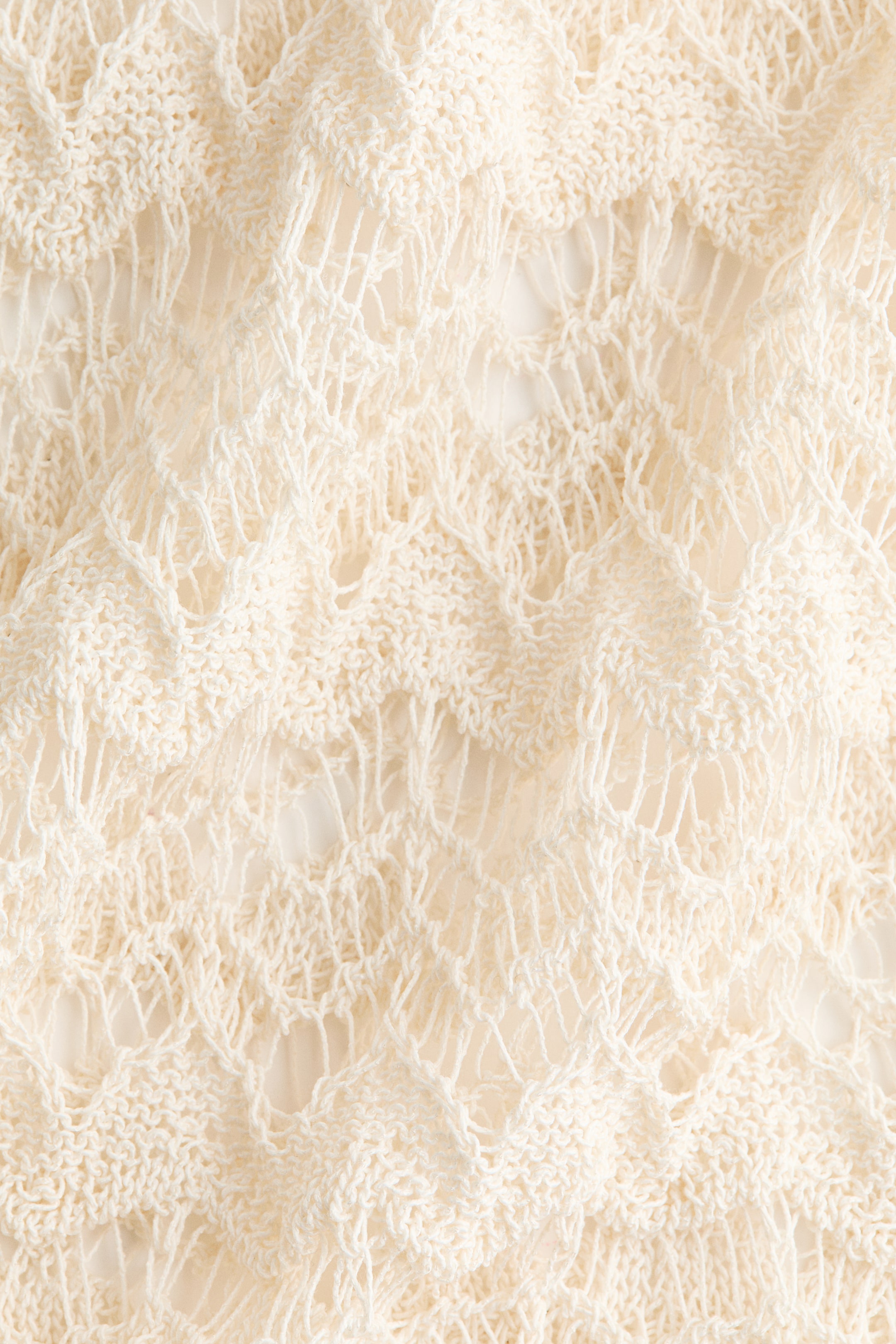 Crochet-Look Beach Dress