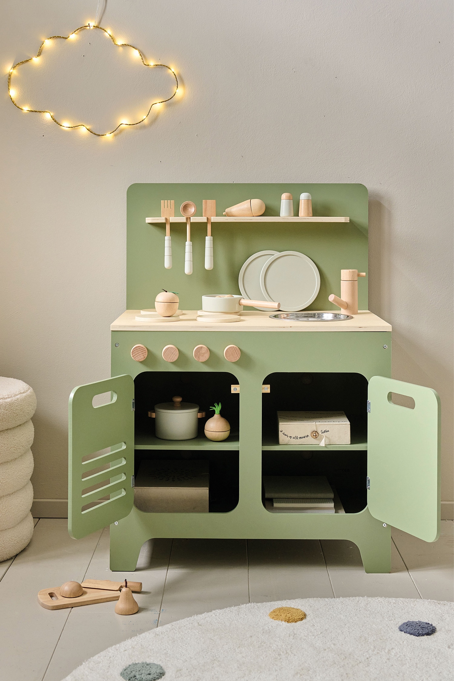 Spielküche - Olive - Grun