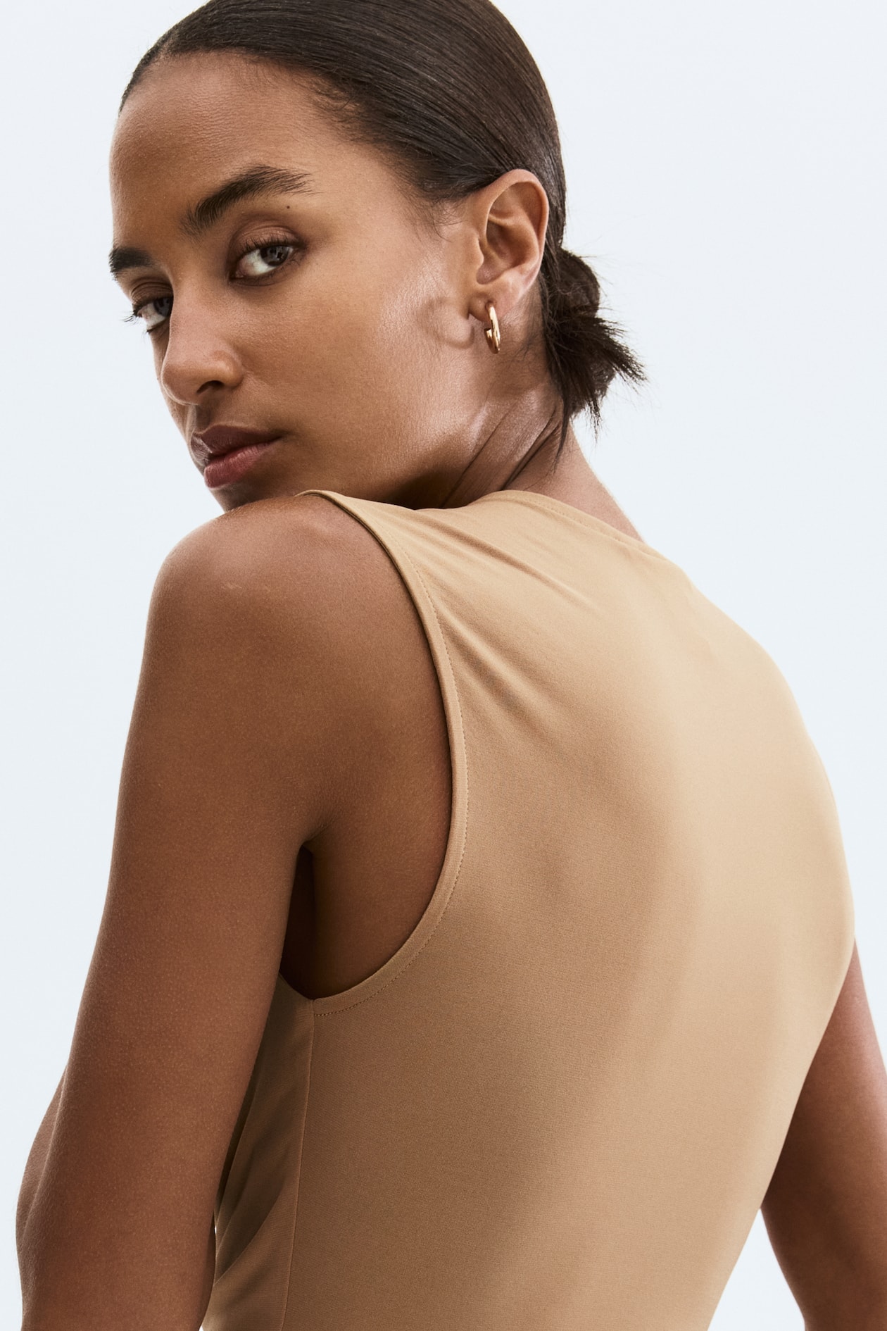 Cowl-Neck Top - image 3