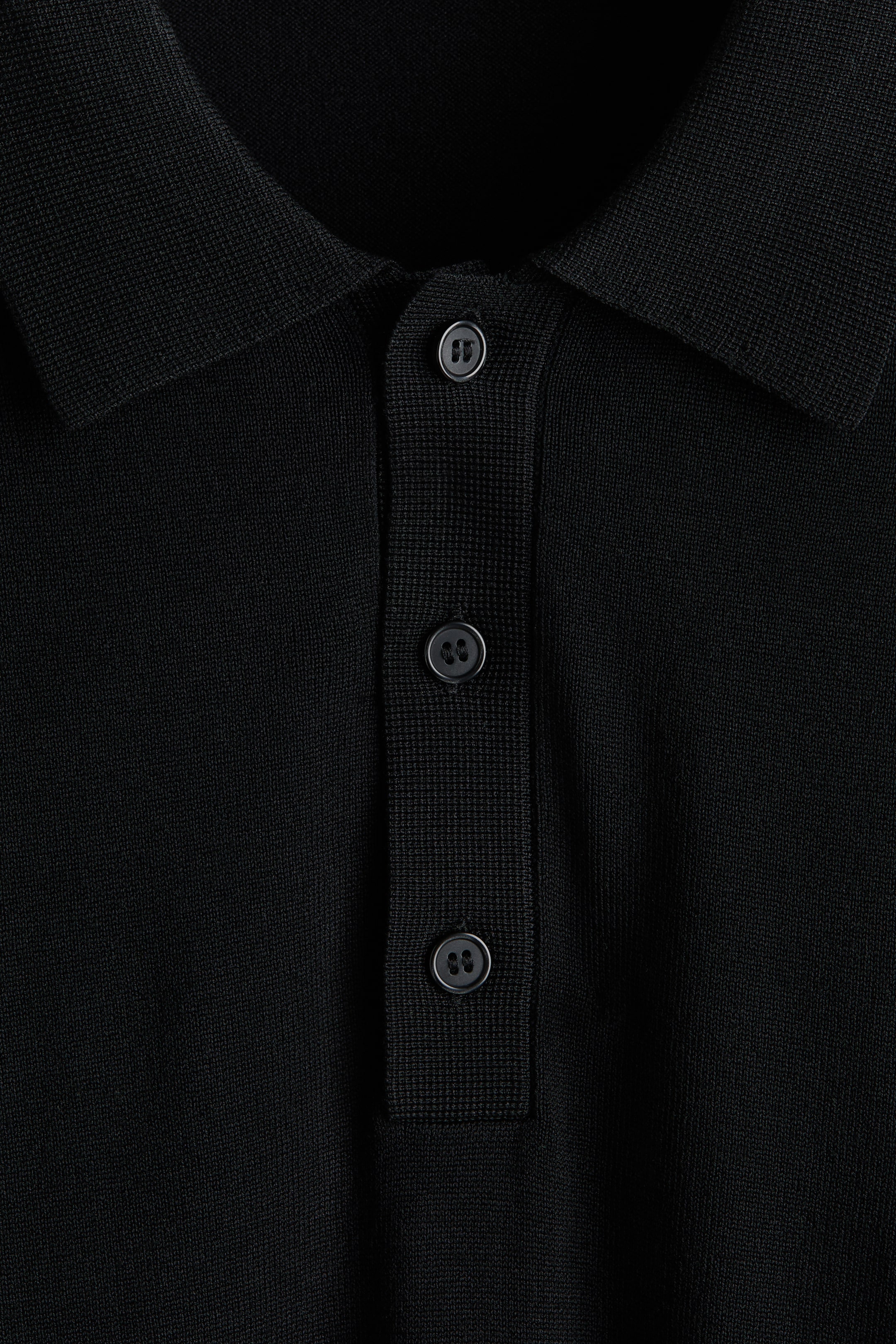 Regular-Fit Knit Polo Shirt