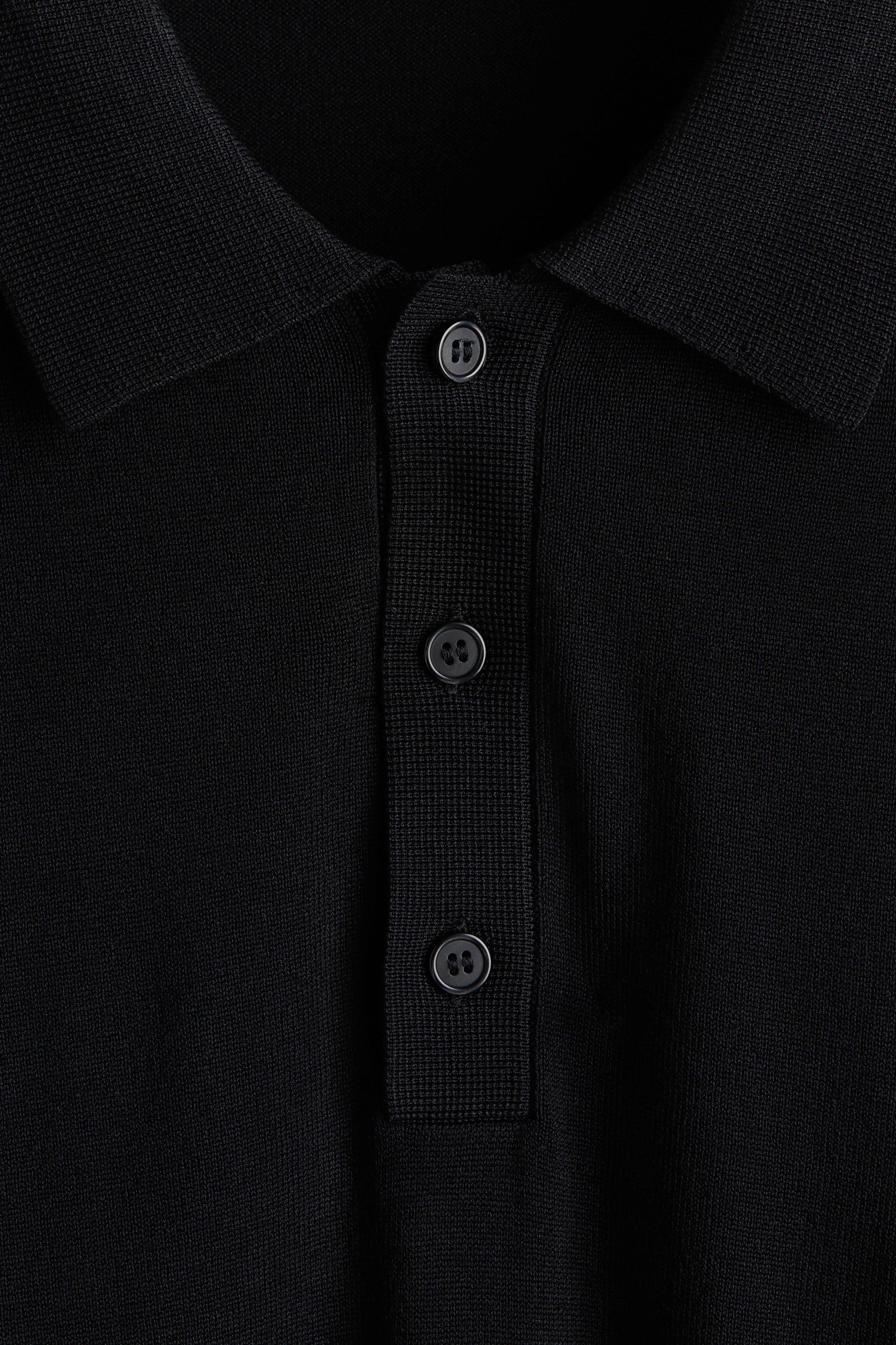 Regular-Fit Knit Polo Shirt