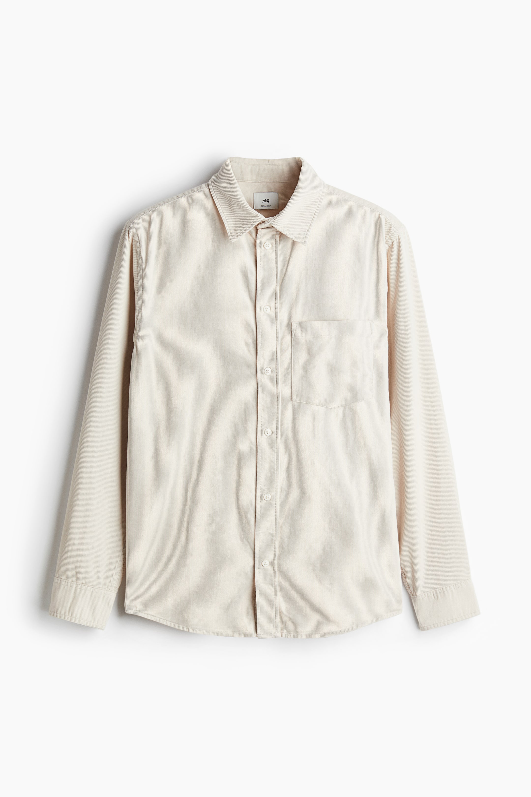 Regular Fit Corduroy Shirt