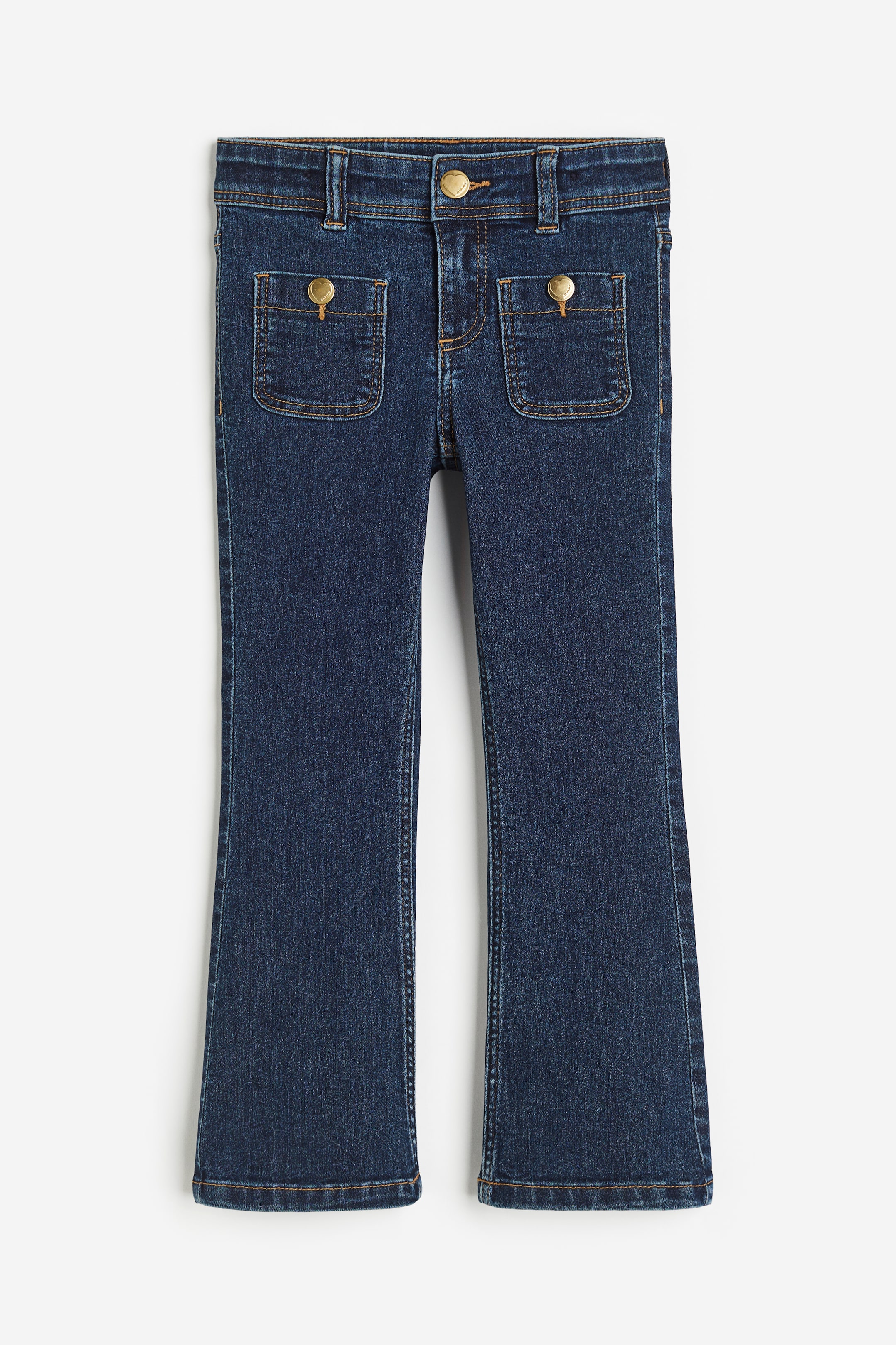 Superstretch Flared Leg Jeans