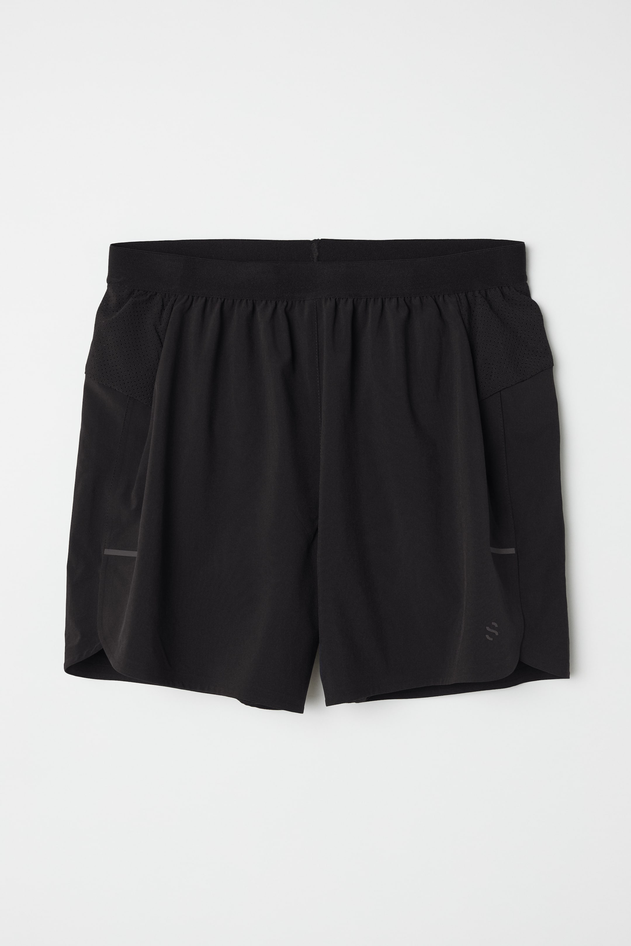 查看大圖: 超輕薄跑步短褲 - 黑色 - Men | H&M 1