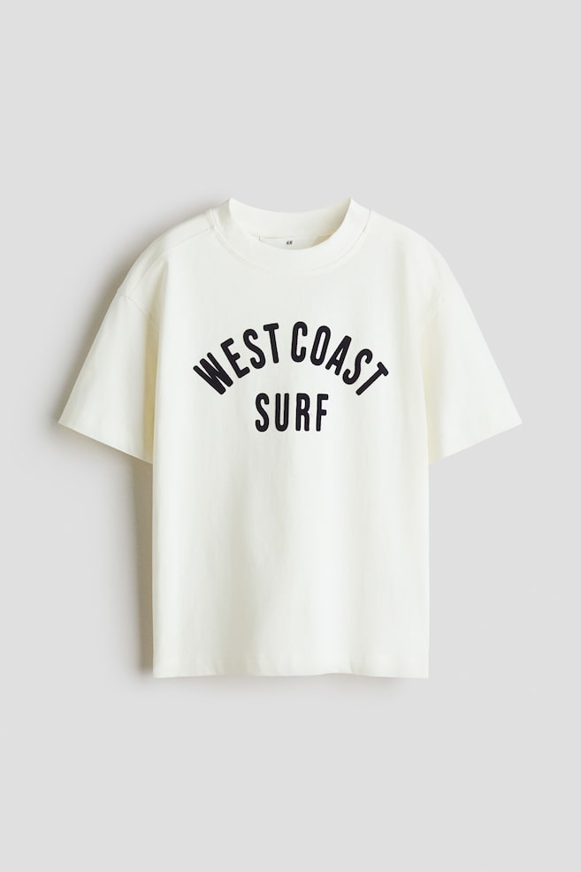Playera con diseño estampado - Crema/West Coast Surf - 1