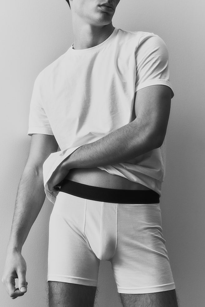 H&M Men's Boxer Shorts Multipack Bundle Underwear Cotton Stretchable  Underpants