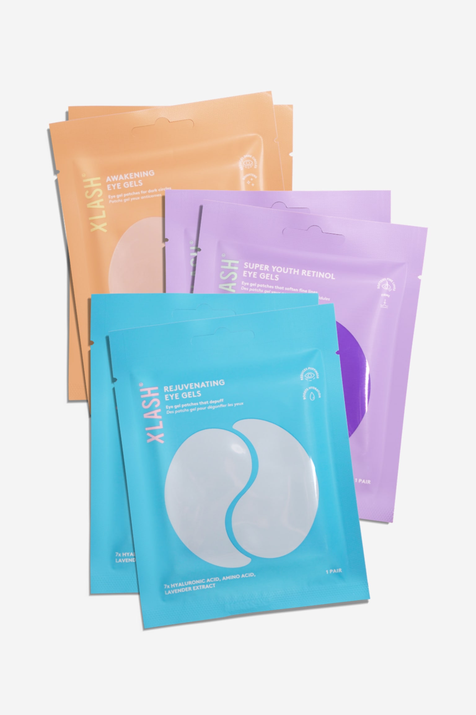 Eye Gels Love Trio - Multicolour - 3