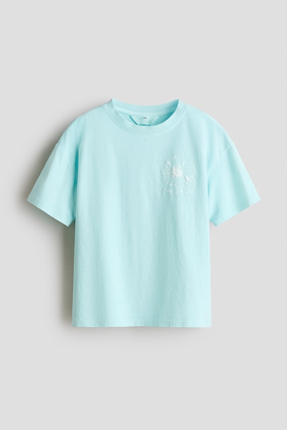 Детские футболки H&M Printed Cotton T-Shirt