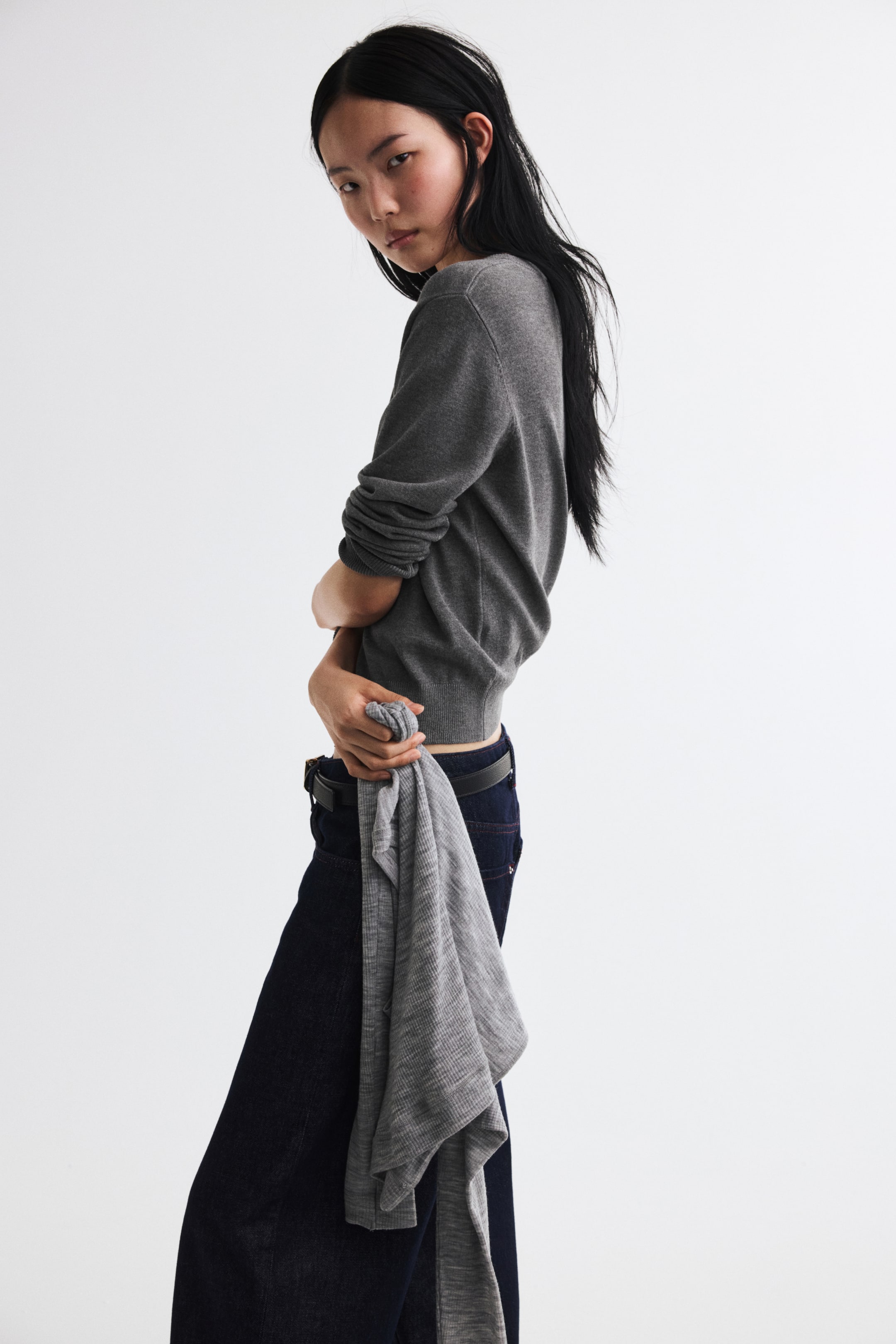 Gilet en fin tricot