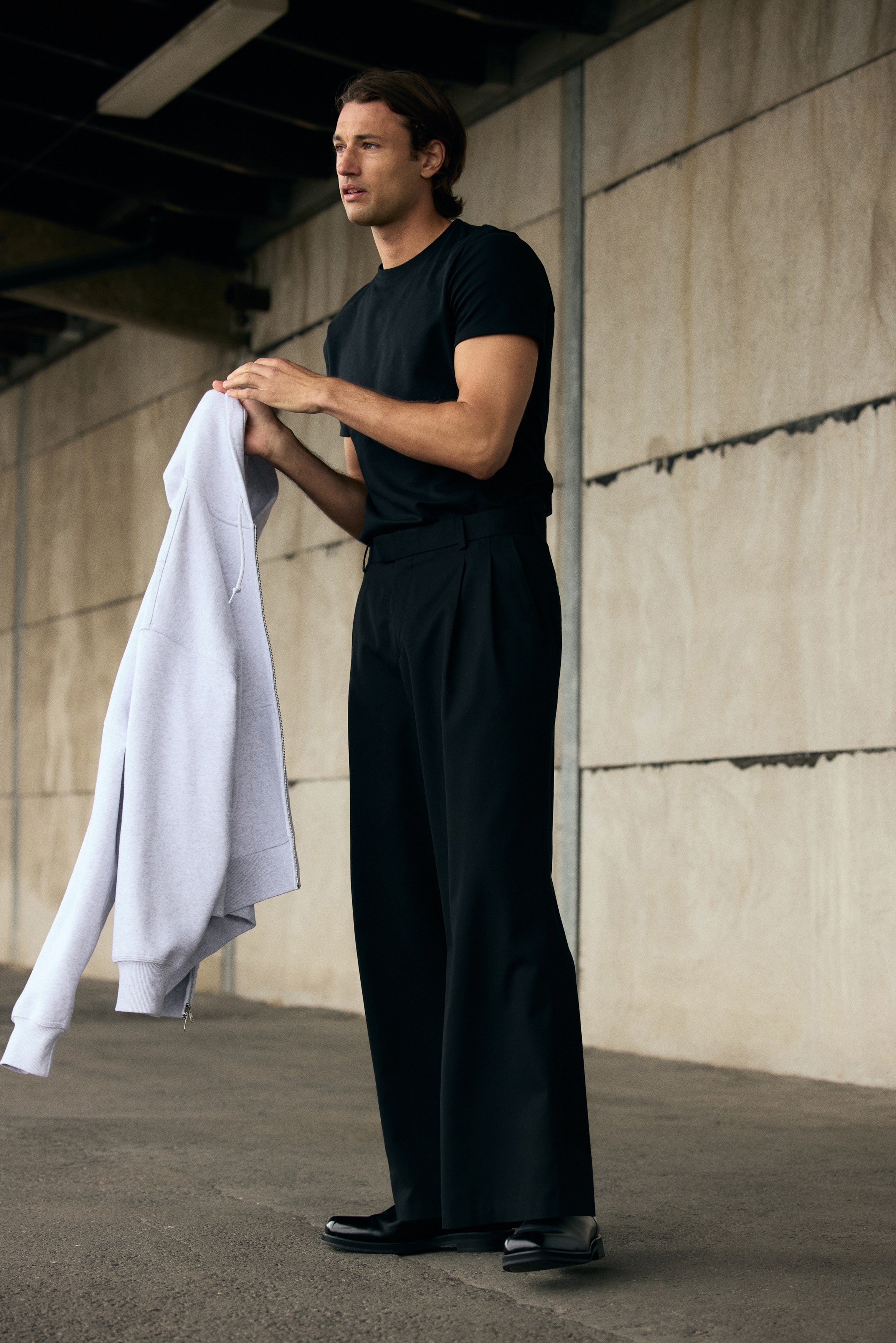 Koel T-shirt - Slim Fit - Zwart