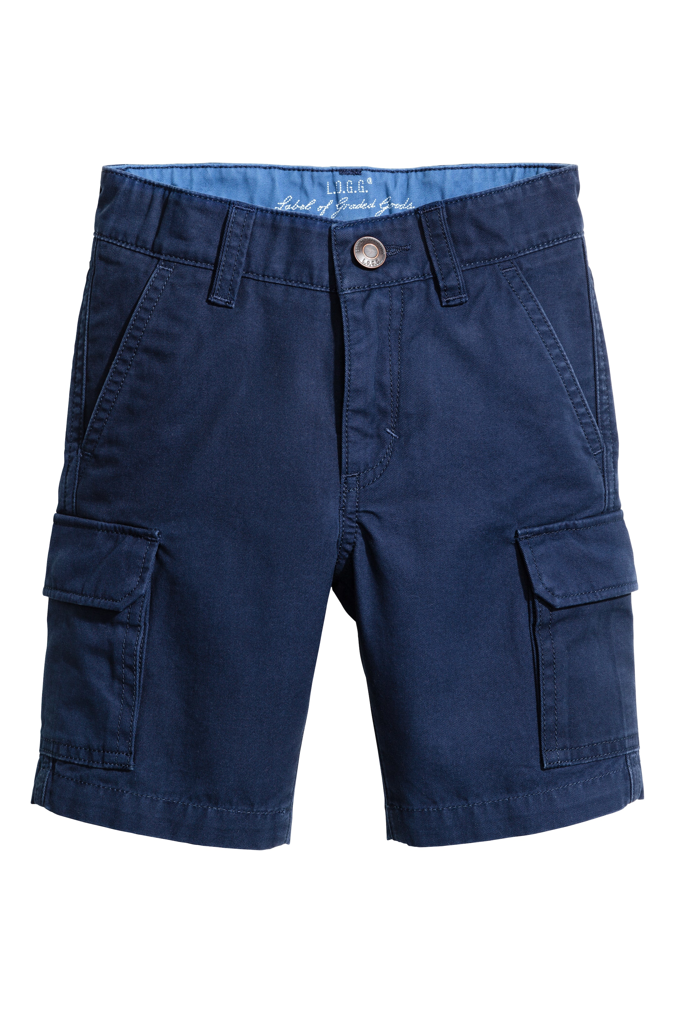 View larger image: Cargo shorts - Dark blue - Kids | H&M GB 1