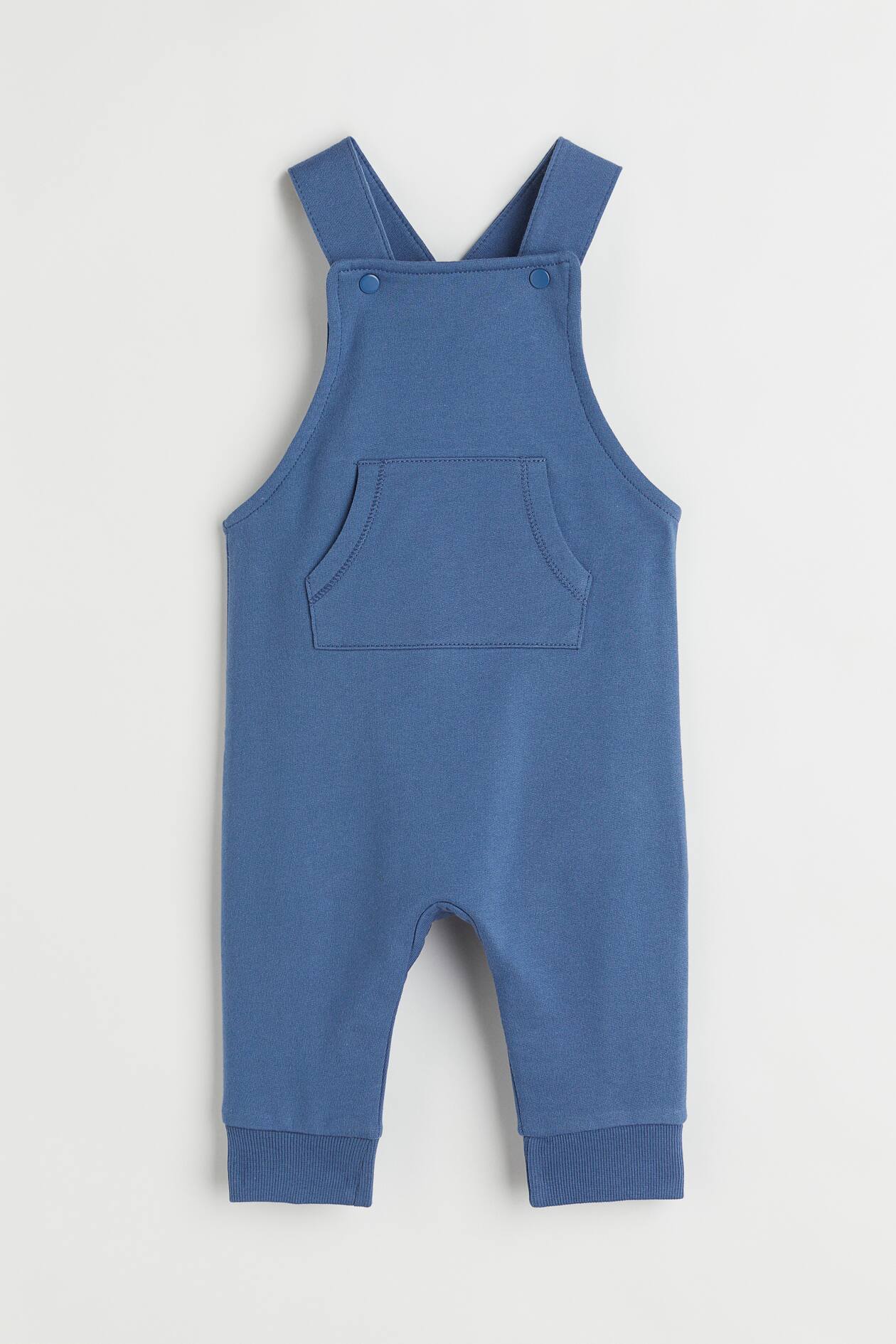 Cotton Overalls - Blue - Kids | H&M US