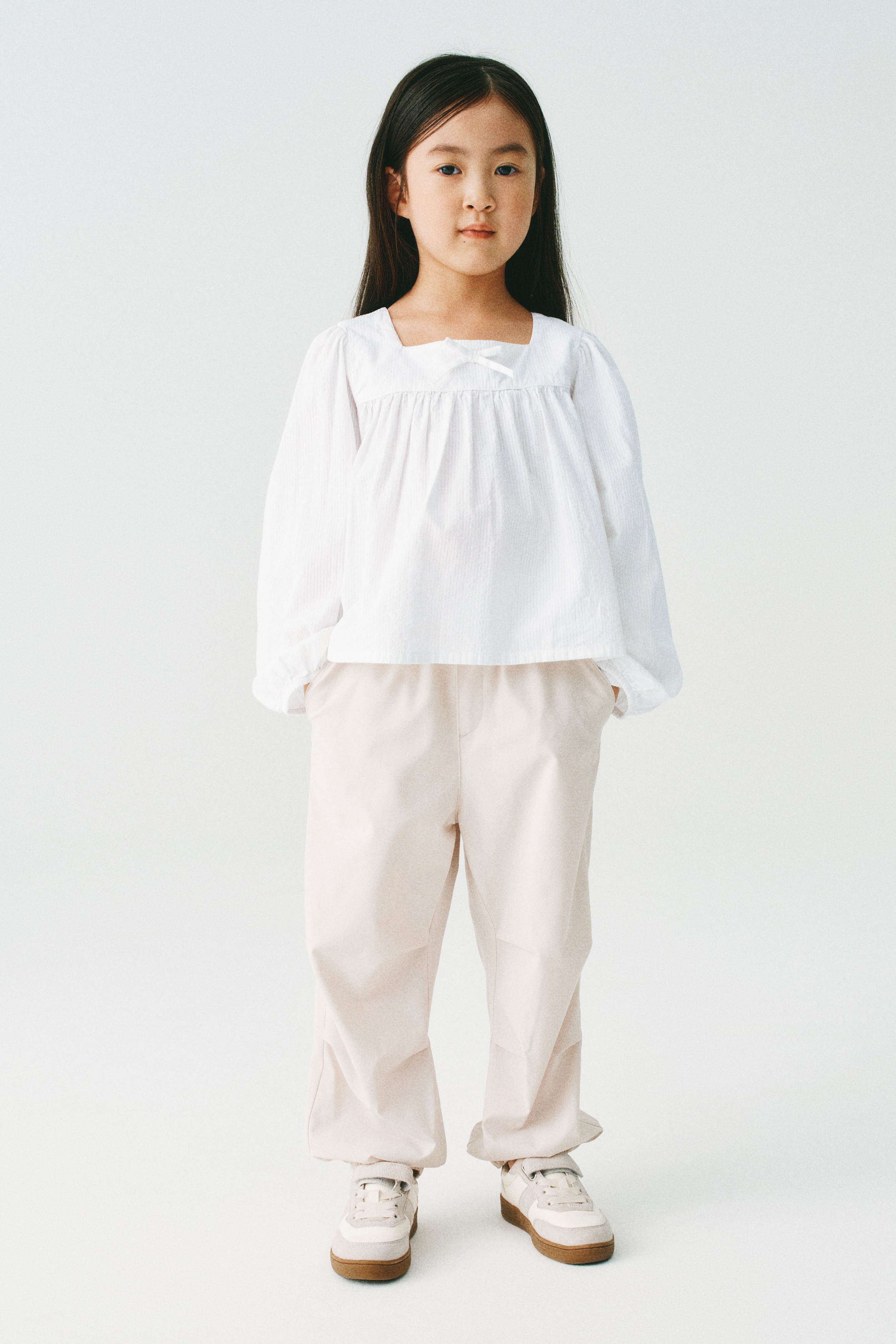 じゅま新品！！未使用！のj&amp;mブラウス白 子供服 女の子 - ブラウス | キッズ 白シャツ 他 | H&M JP