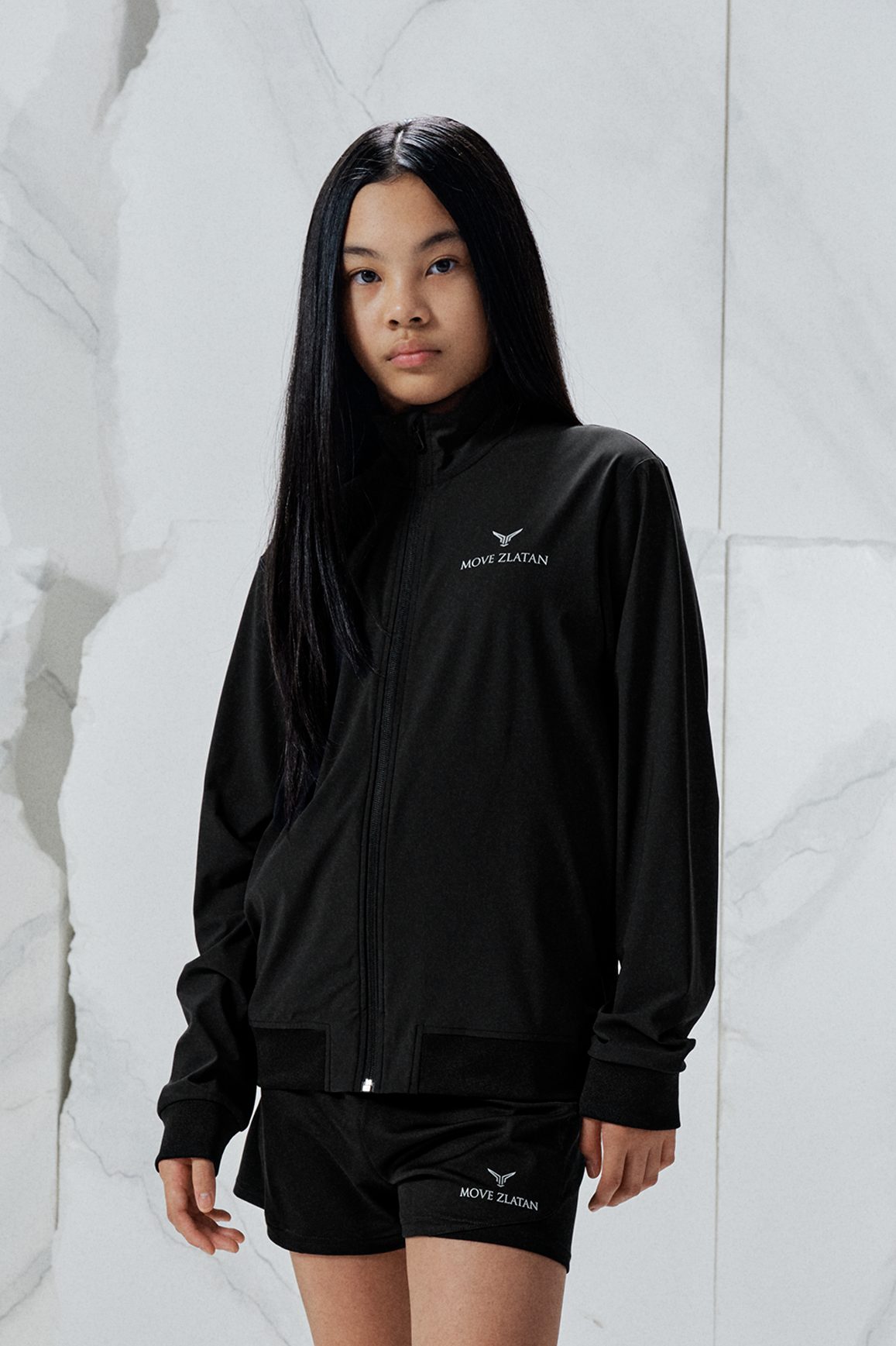 Träningsjacka med DryMove™ - Svart