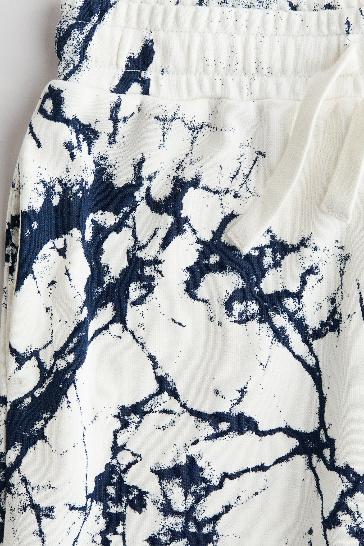 Printed sweatshorts - White/Marbled/Light blue/Patterned/Light grey marl/NYC - 2