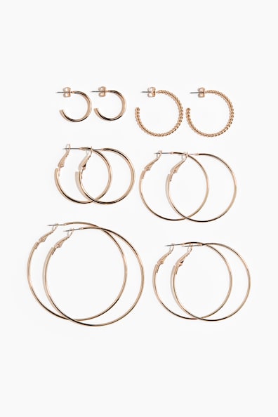 フープピアス 6ペアセット