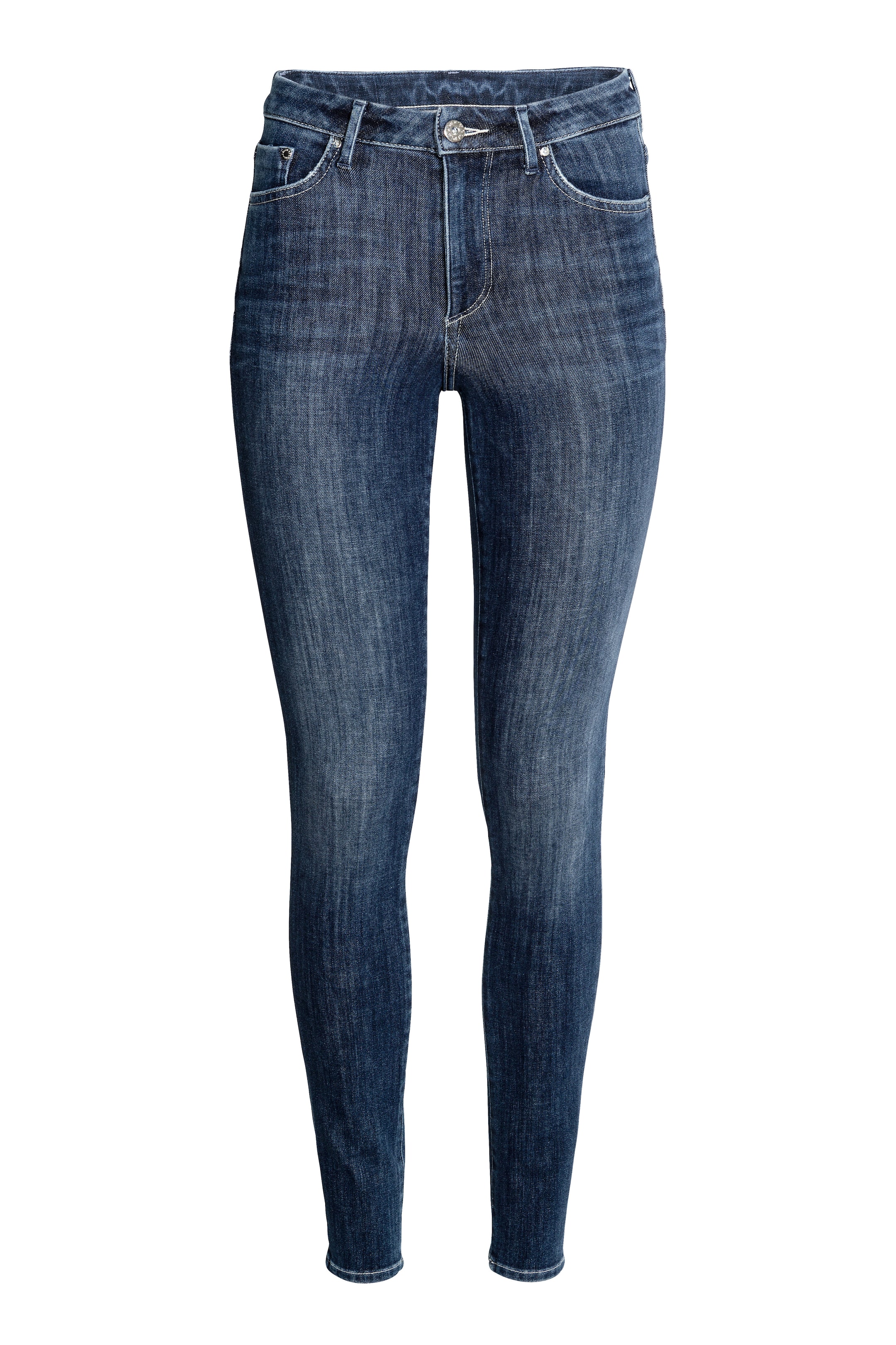 Agrandir l'image: 360 Shaping Skinny High Jeans - Bleu denim - FEMME | H&M FR 1
