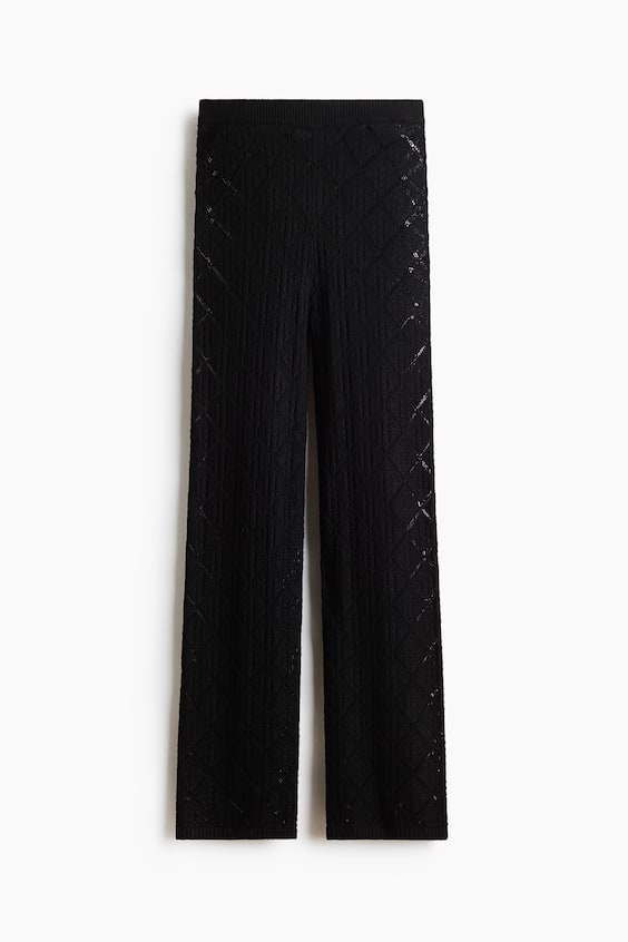 Женские брюки H&M Crochet-Look Pants