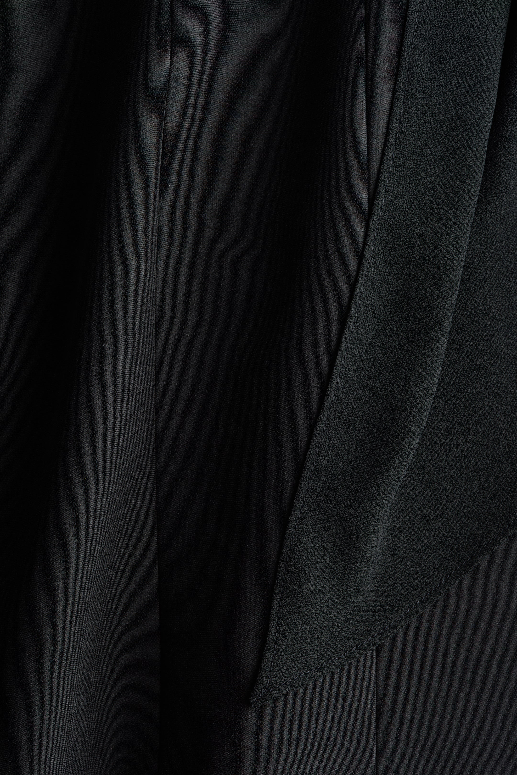 View larger image: Rose-appliqué halterneck dress - Black - Ladies | H&M 2