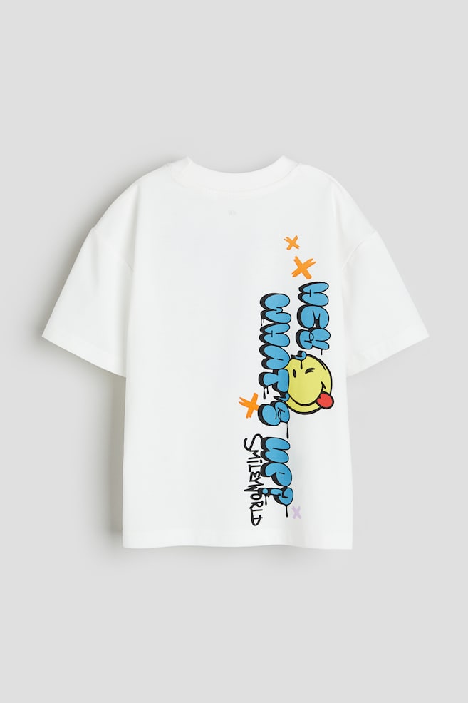 T-shirt imprimé - Blanc/SmileyWorld®/Noir/Stranger Things/Noir/Super Mario/Blanc/Thor/dc/dc/dc/dc/dc/dc/dc/dc/dc/dc/dc - 2