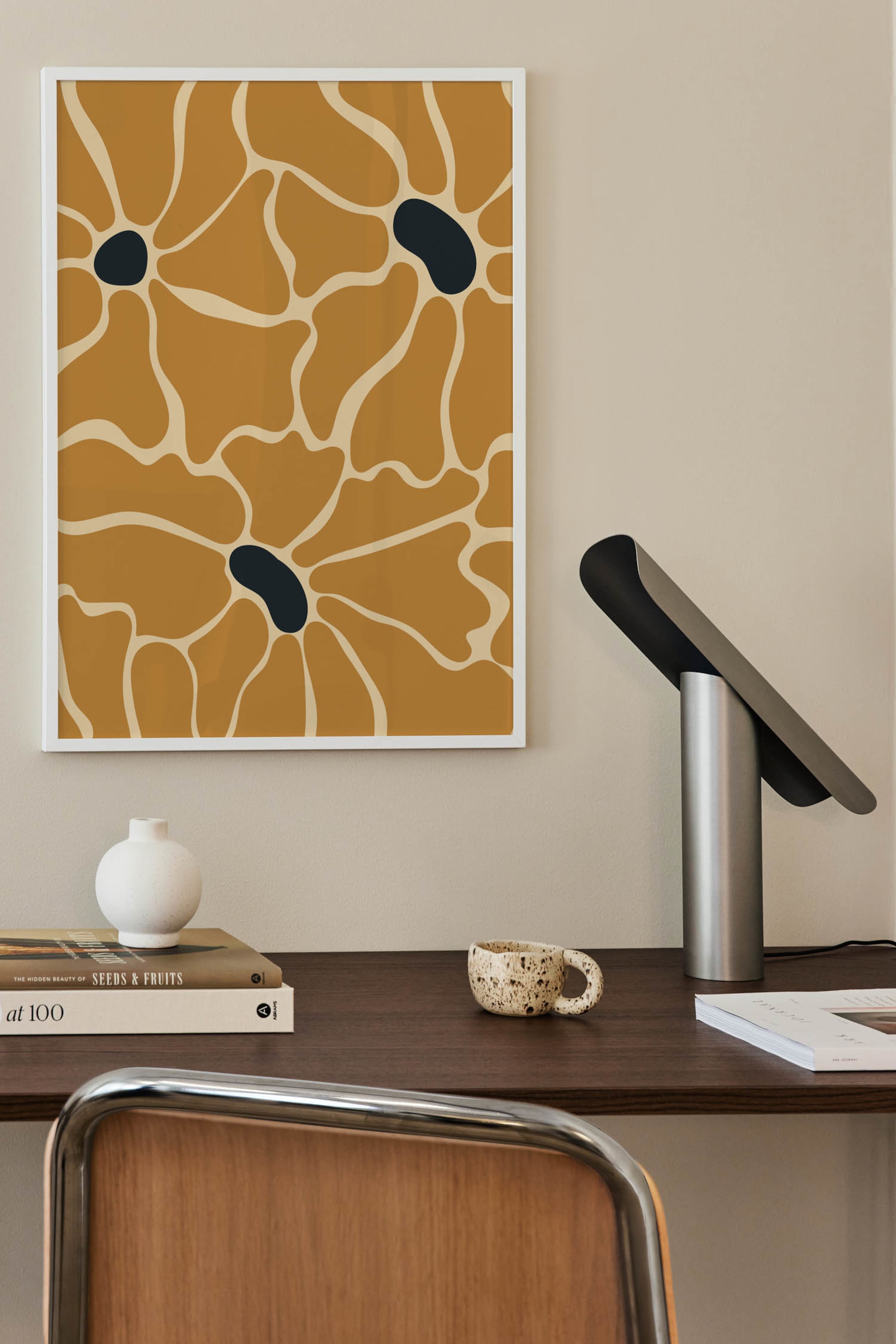 Grotere afbeelding bekijken: Flower Close-up Poster - Oranje - Postery - HOME | H&M NL 1
