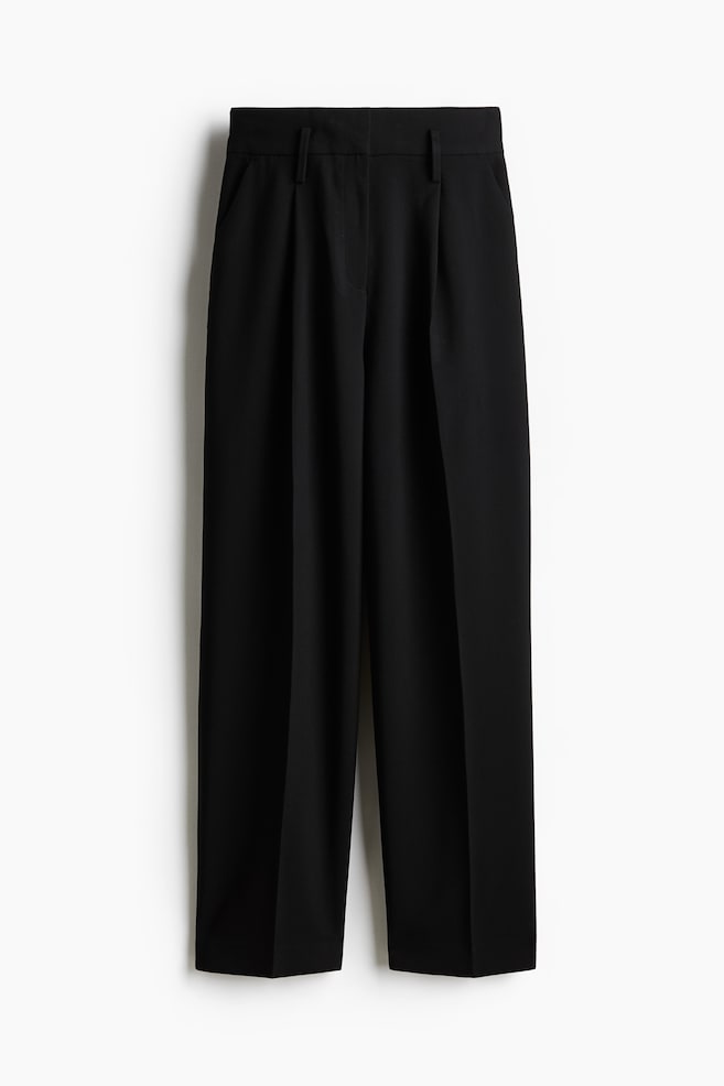 Broek met ballonpijpen - Zwart - 1