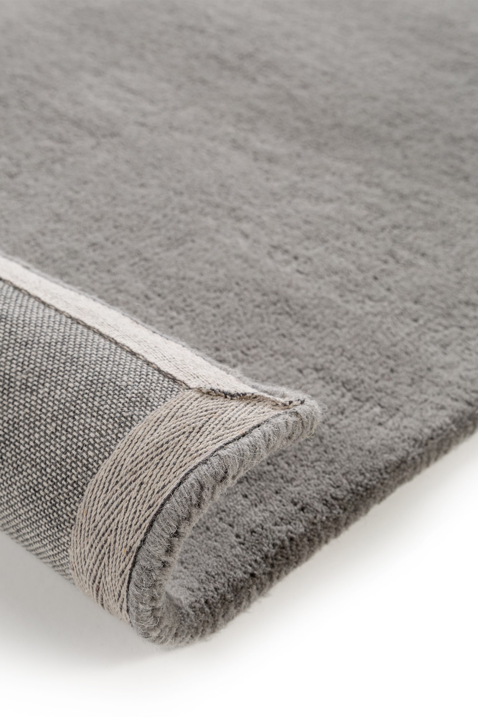 Tapis De Couloir En Laine Bent - Gris - 5