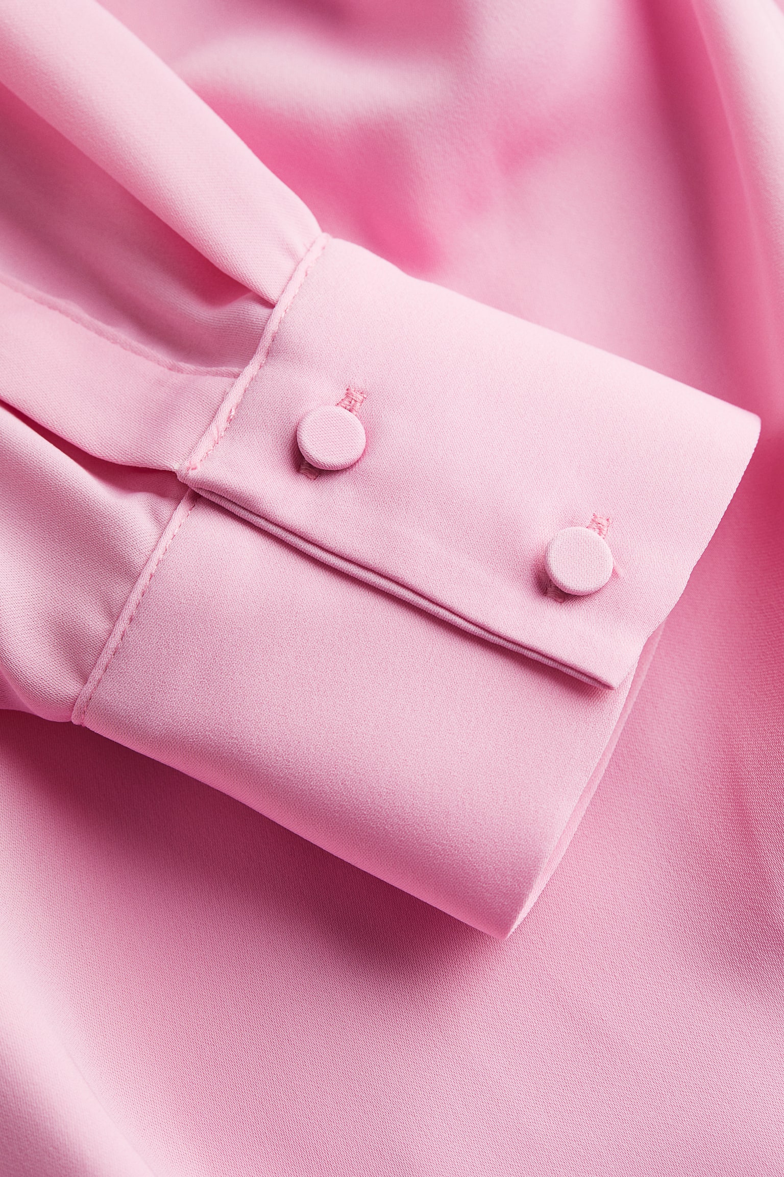 Wrap dress - Light pink/Light beige/Zebra print - 2