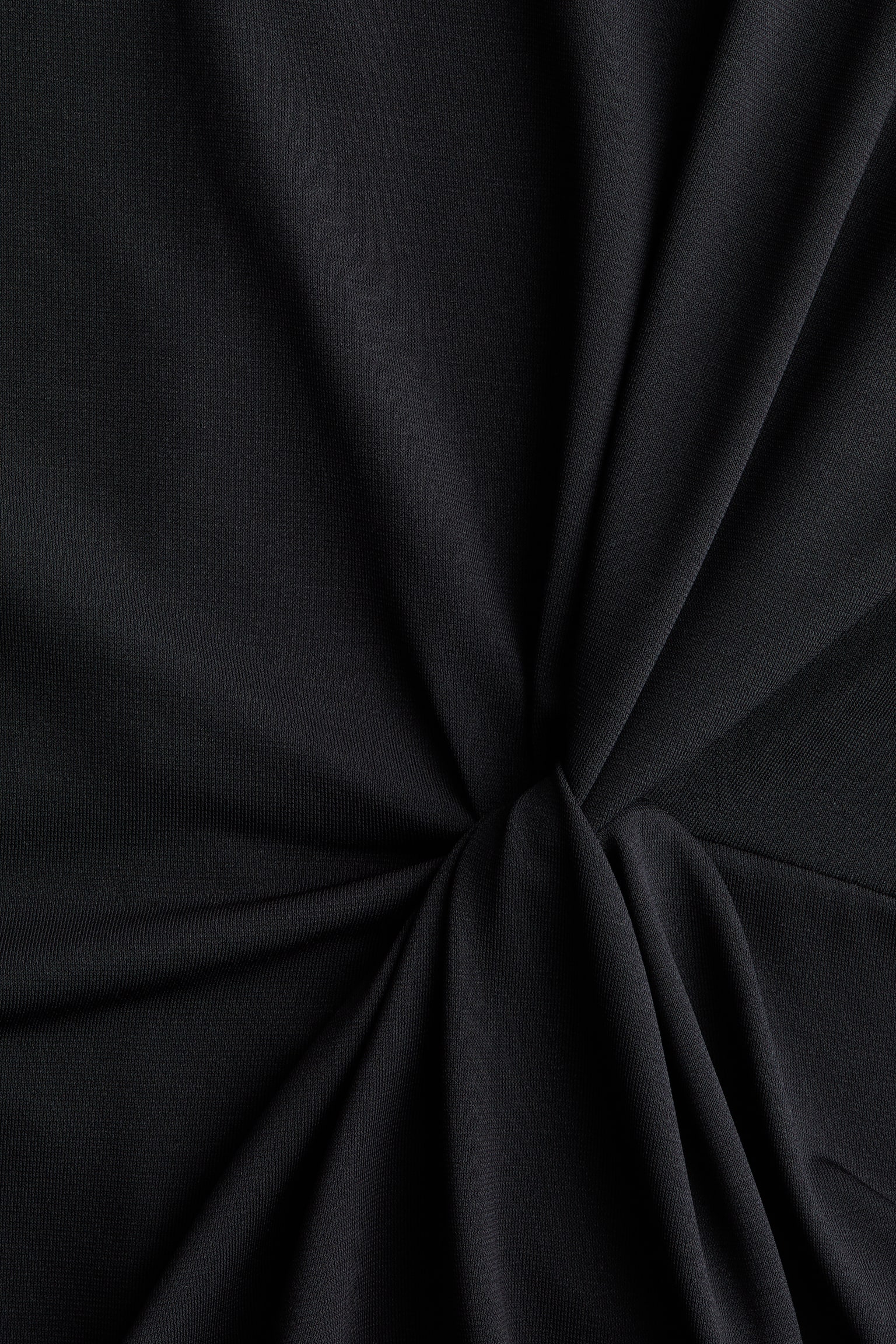 Twist-detail top - Black/Light beige/Blue - 2