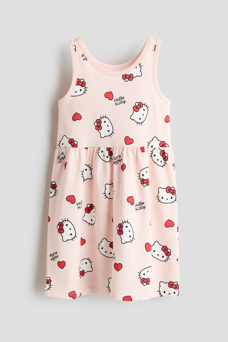 hello kitty dress Forever And Always Overall This fashionable Hello Kitty Short Sleeve Dress features the sweet and loveable Kitty White wearing her iconic bow Hello Kitty dress
