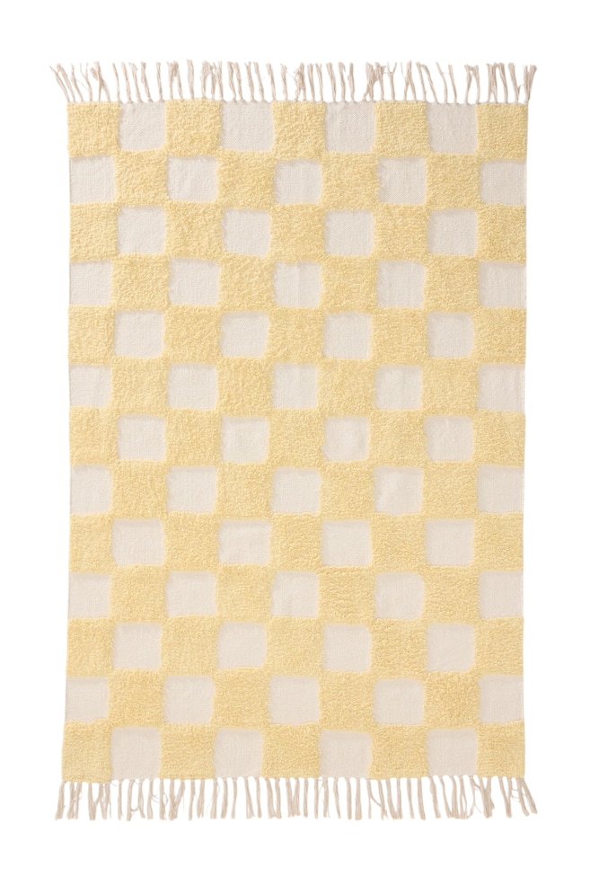 Tapete Para Crianças Caro - Amarelo/Bege/Rosa/Azul Claro - 1