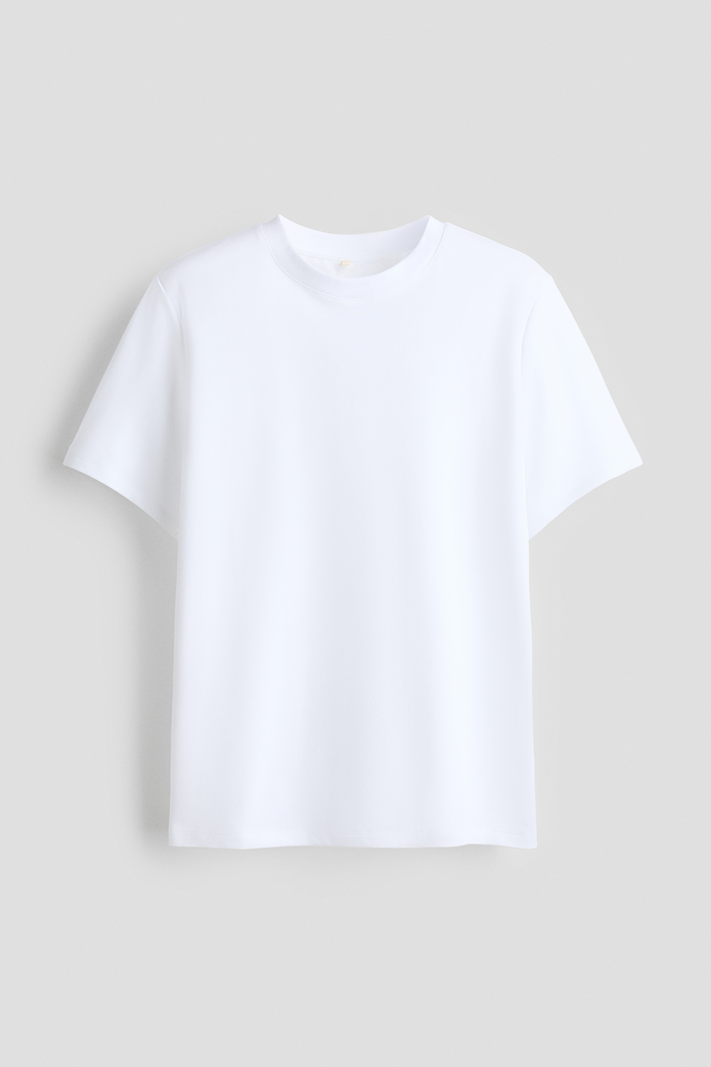 T-shirt rafraîchissant à coupe classique - Blanc/Noir