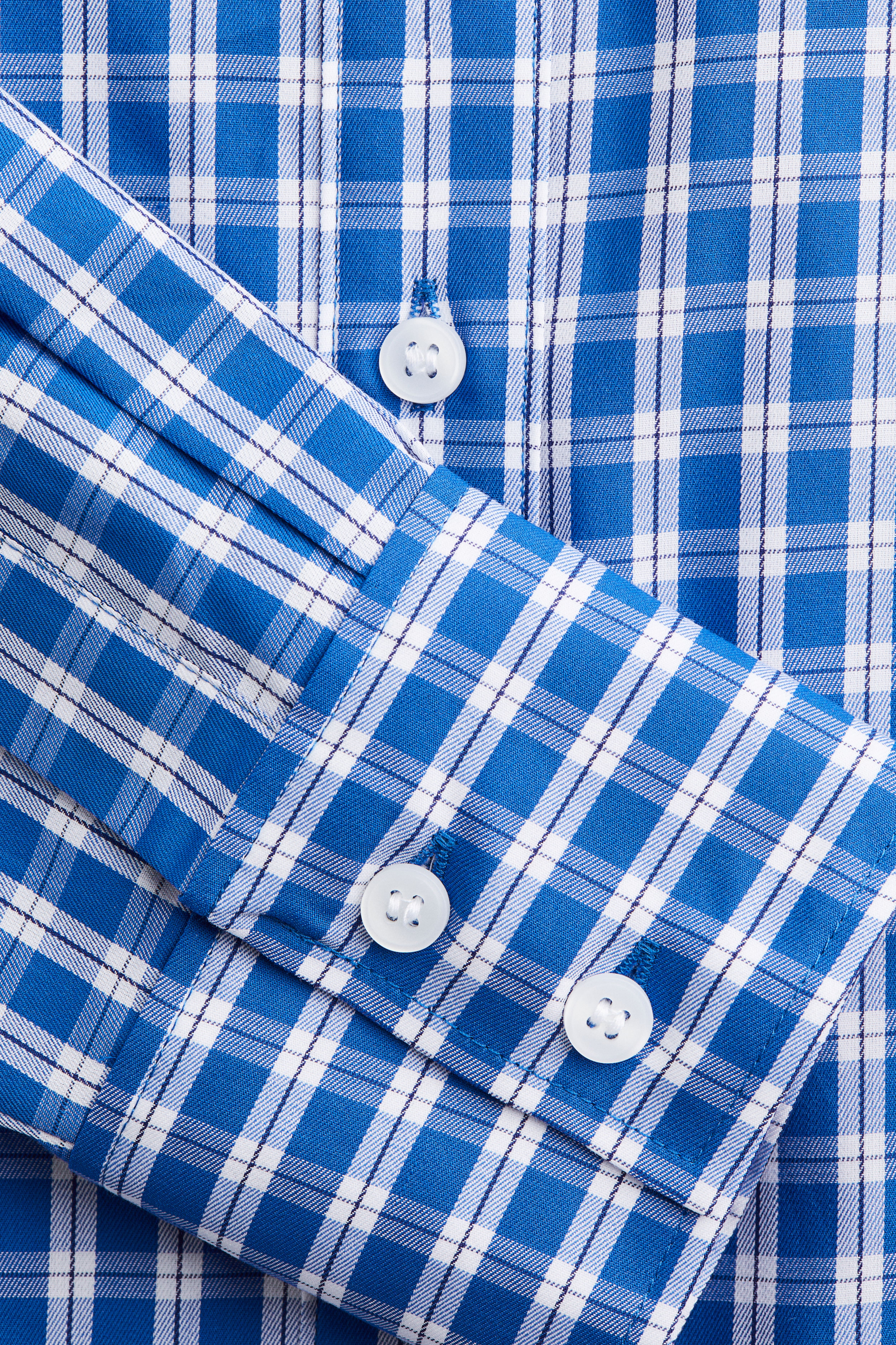 Chemise courte en popeline de coton