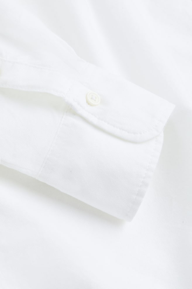 Oxfordskjorte - Hvid/Lys rosa/Lyseblå/Klar blå/Stribet/Hvid/Blåstribet - 3