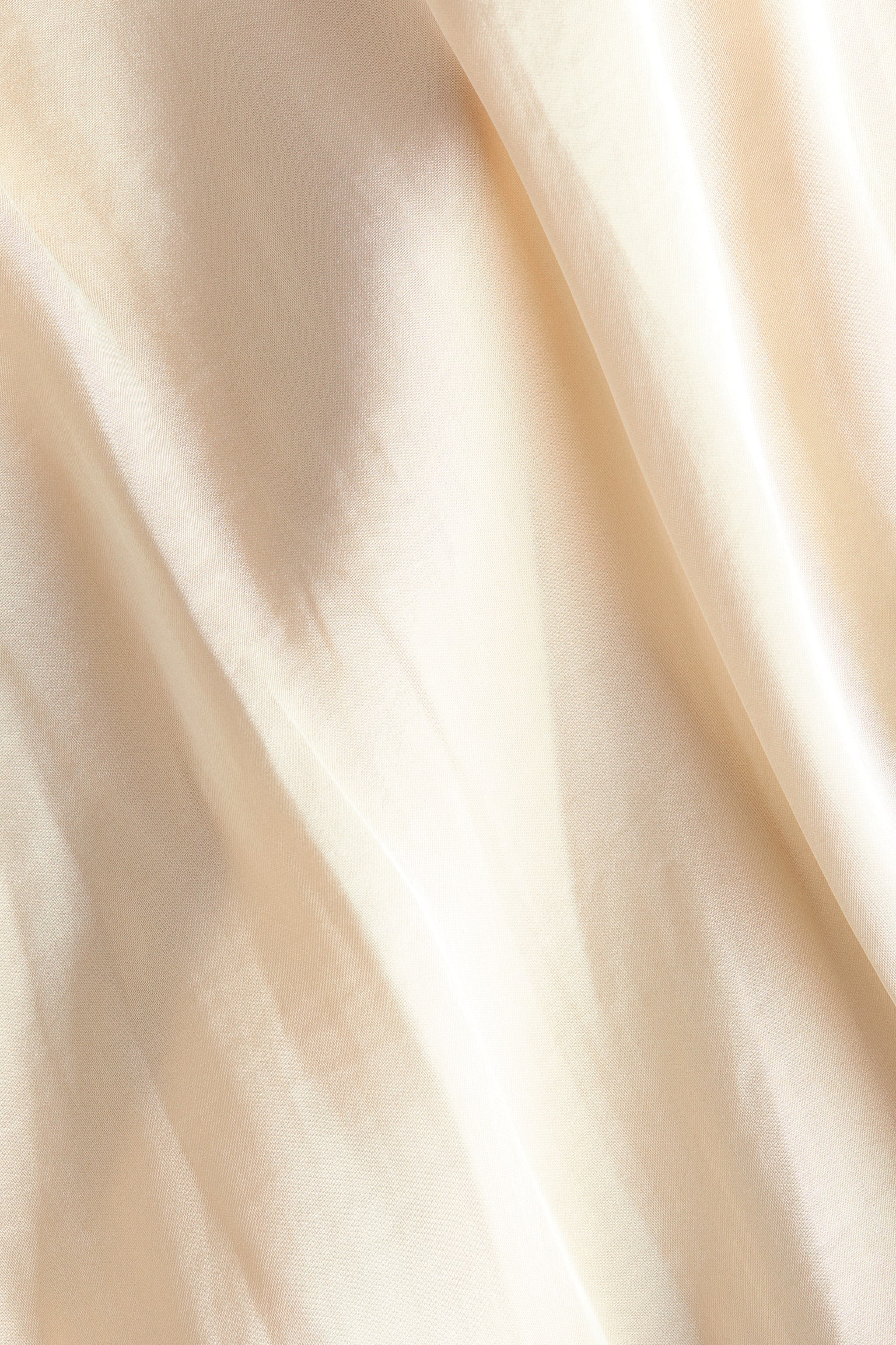 Gathered satin dress - 4