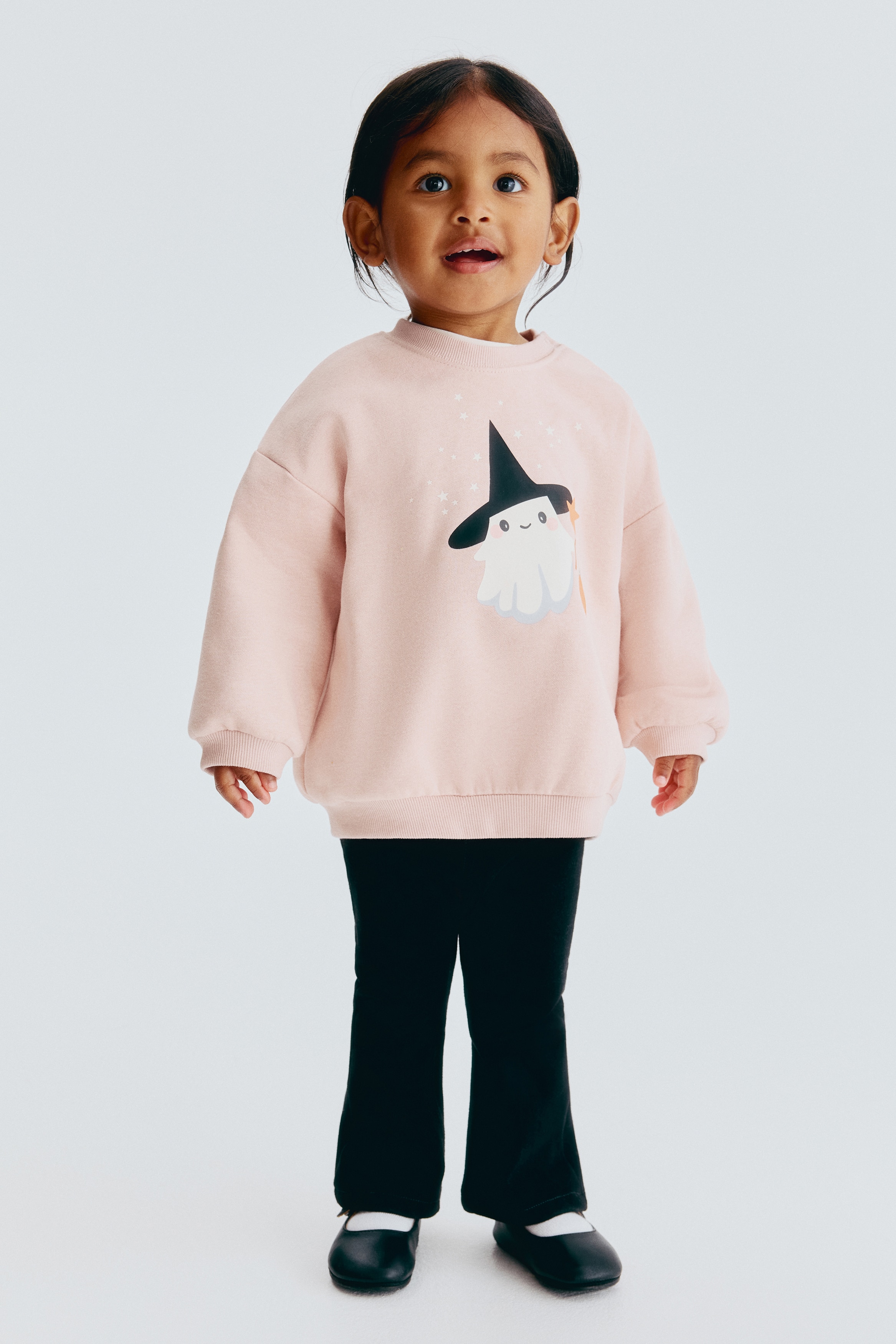 Printed Sweatshirt - Light pink/ghost/Light pink/floral/Light dusty blue/floral/Light dusty pink/hearts/Light dusty pink/leopard print/Light pink/floral/Cream/cherries/Mint green/Le Marais