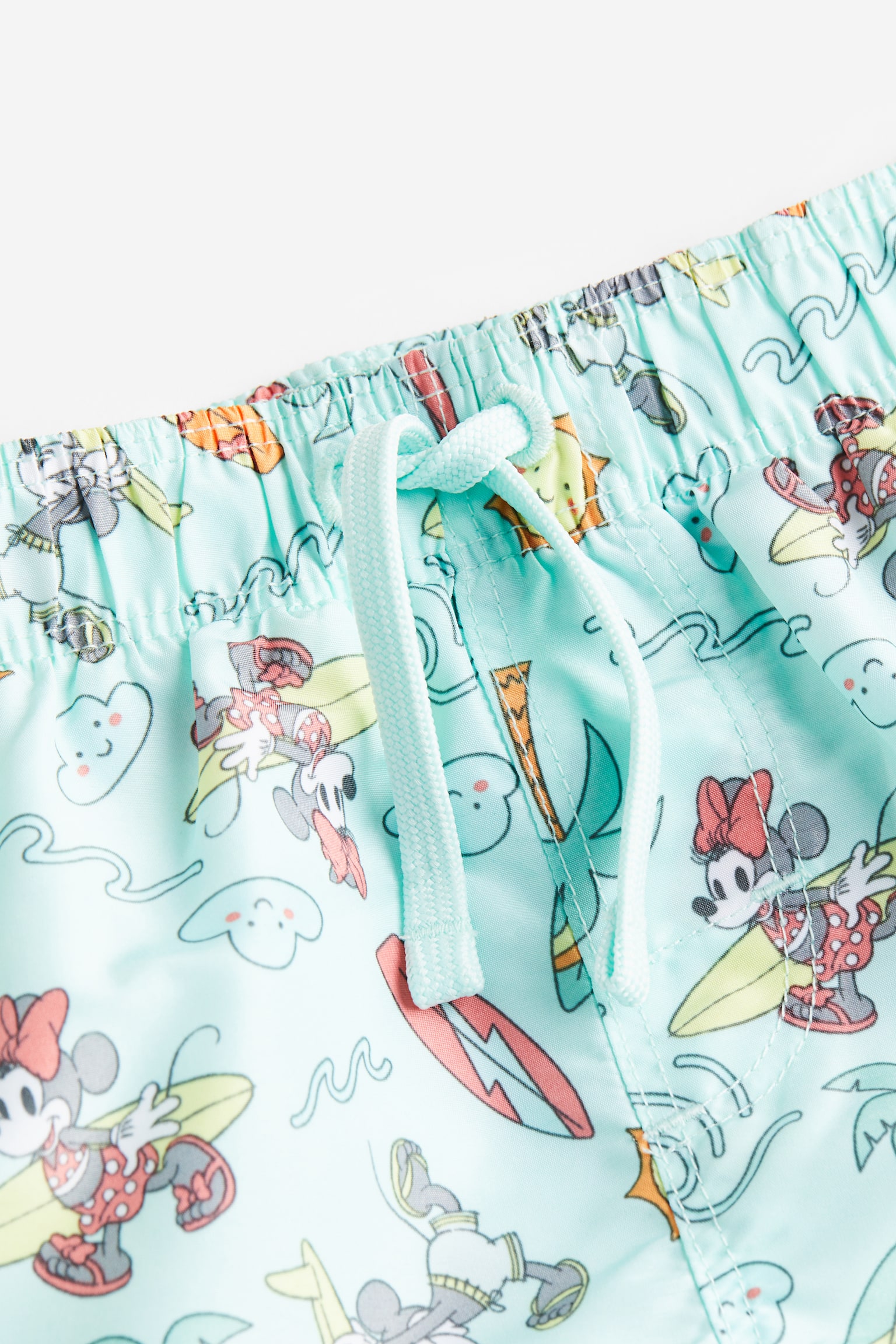 Patterned swim shorts - Turquoise/Mickey Mouse - 2