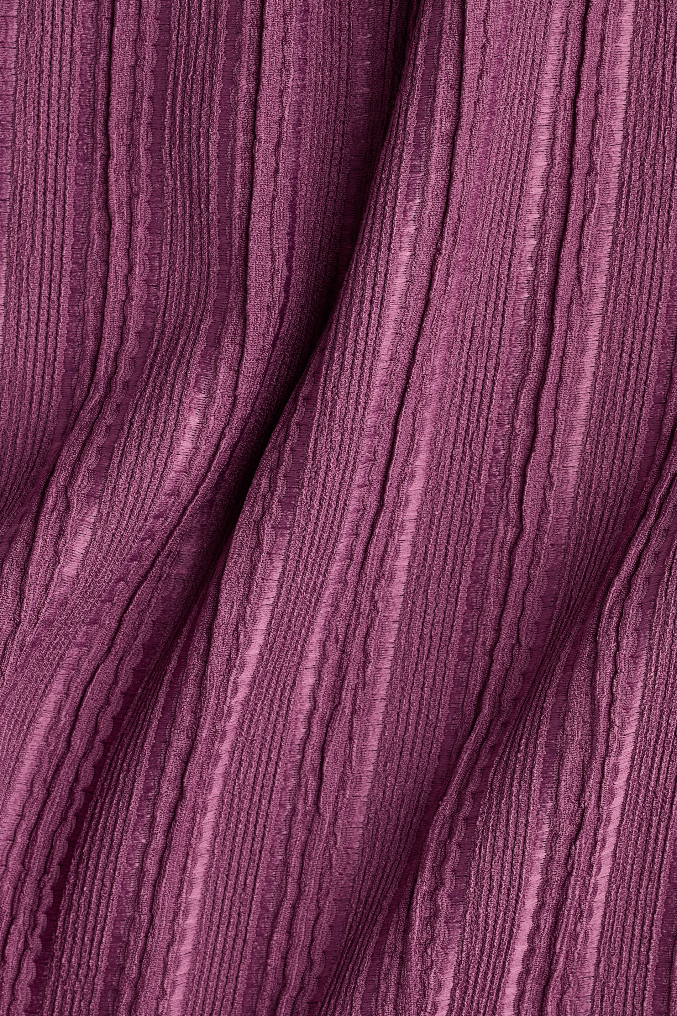 Pantalon texturé à jambes ballon