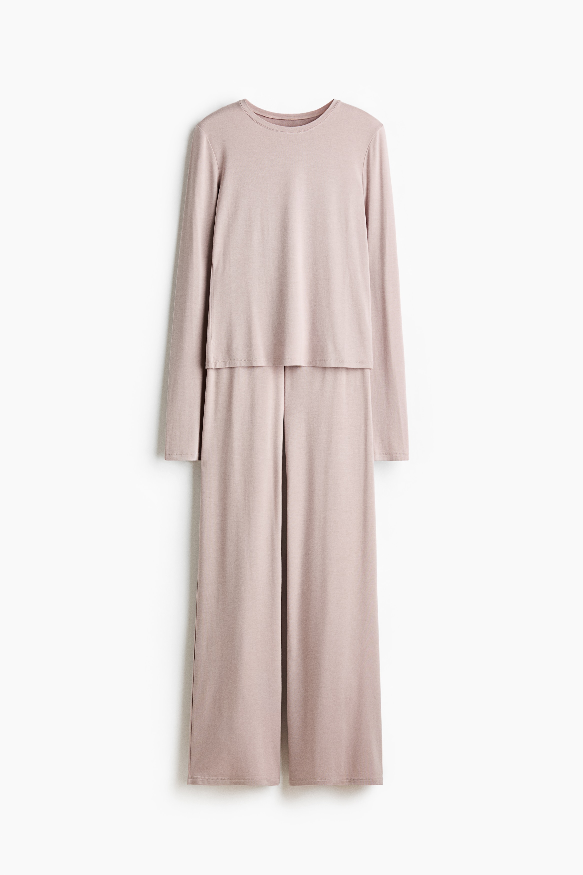 Modal pyjamas - Light dusty pink
