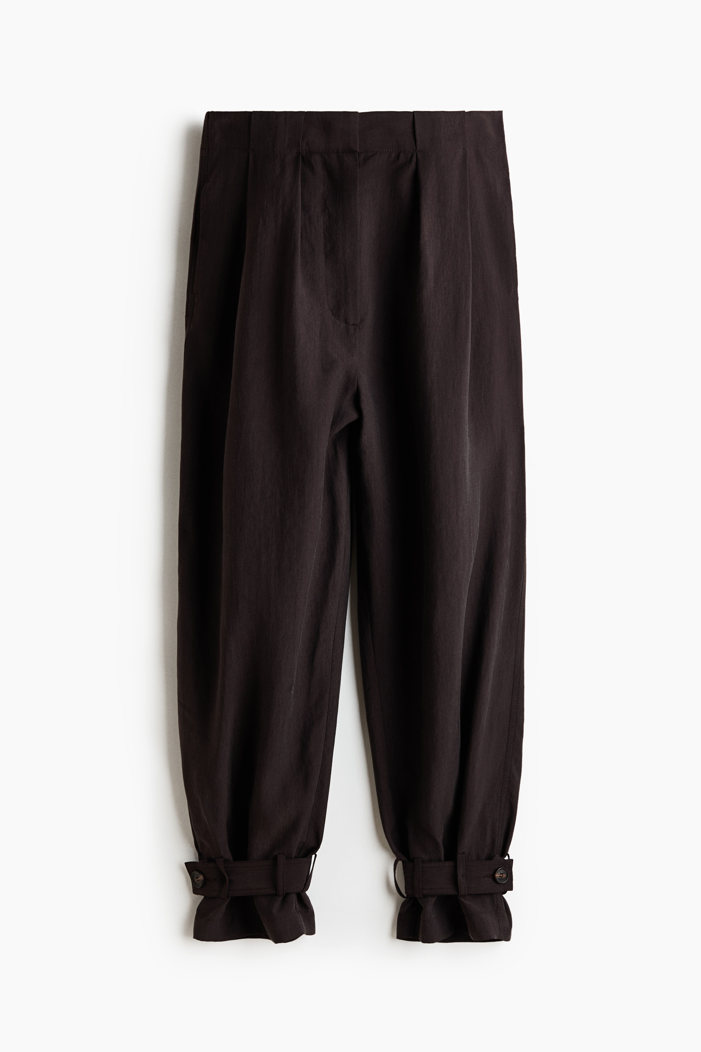 Balloon trousers - Dark brown/Black